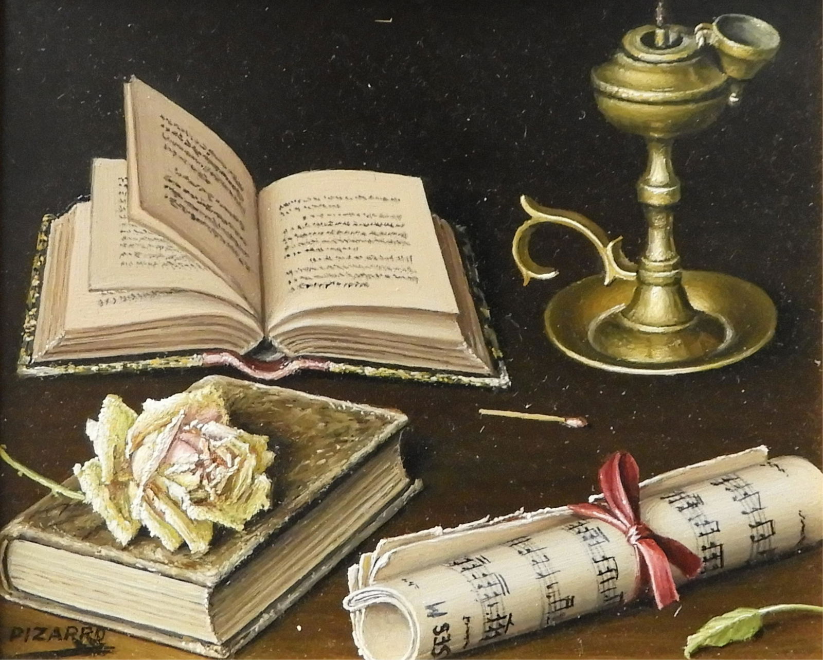 Lima Pizarro - Still Life with Music Sheets (1 of 4)