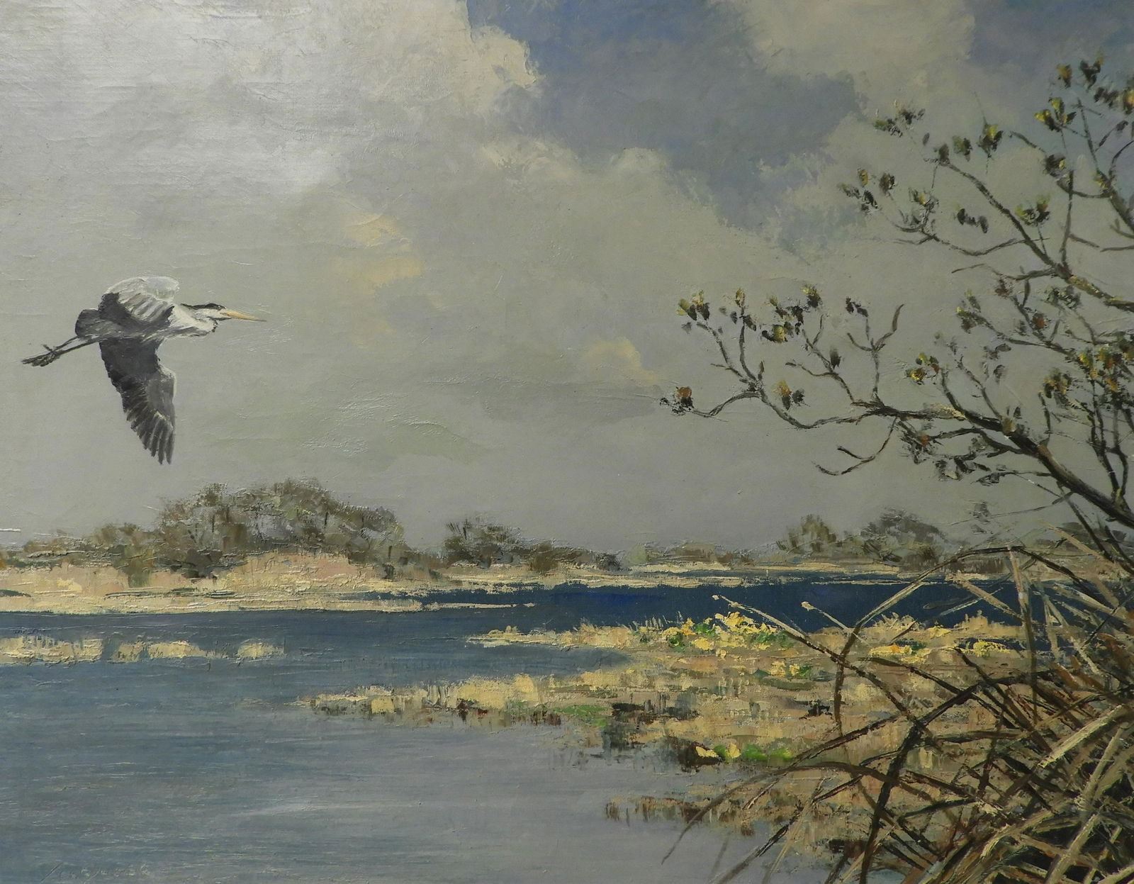 Jo Schrynder - Flying Egret, circa 1953 (1 of 6)