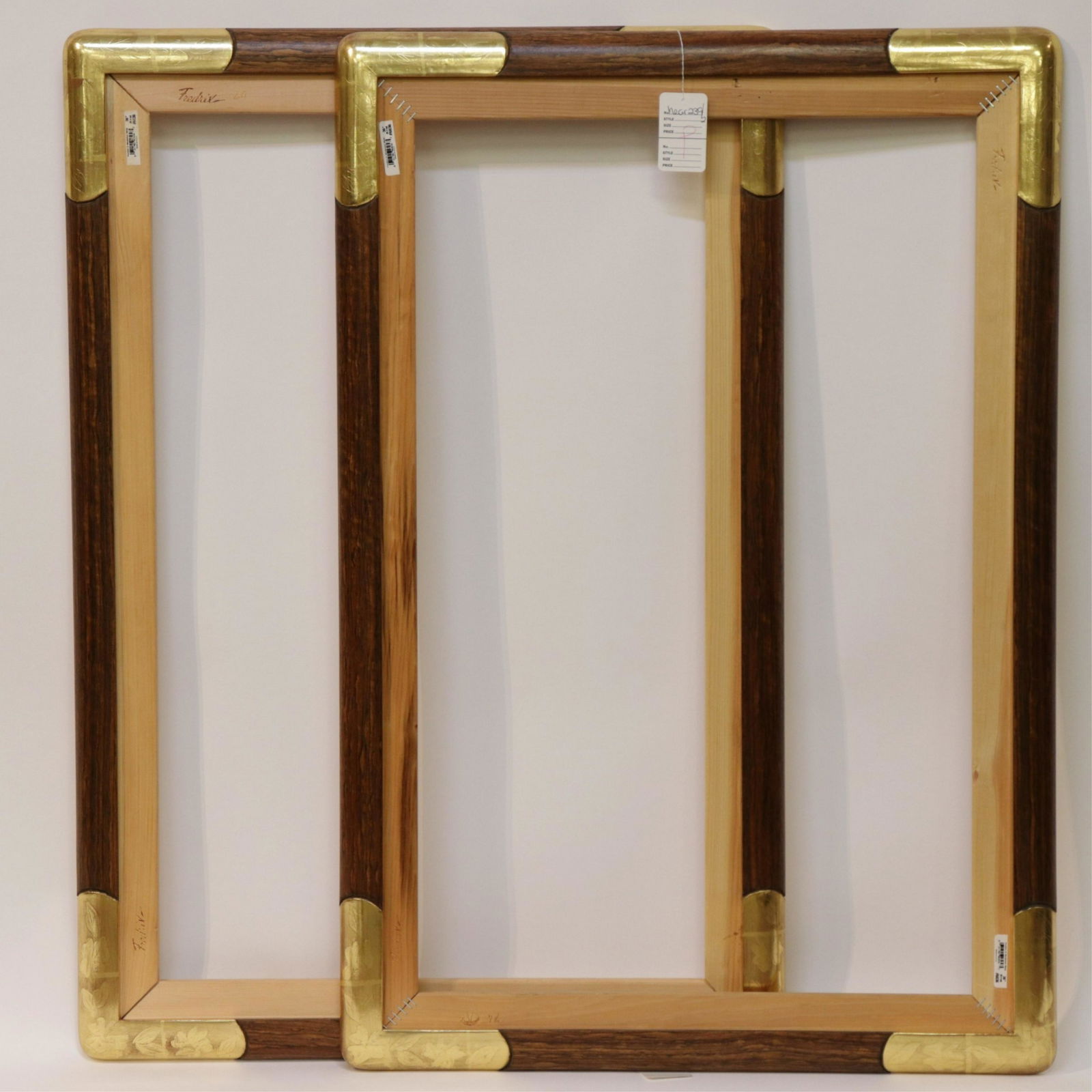 Pair of Gold Leaf Frames - 24 x 36" (1 of 4)