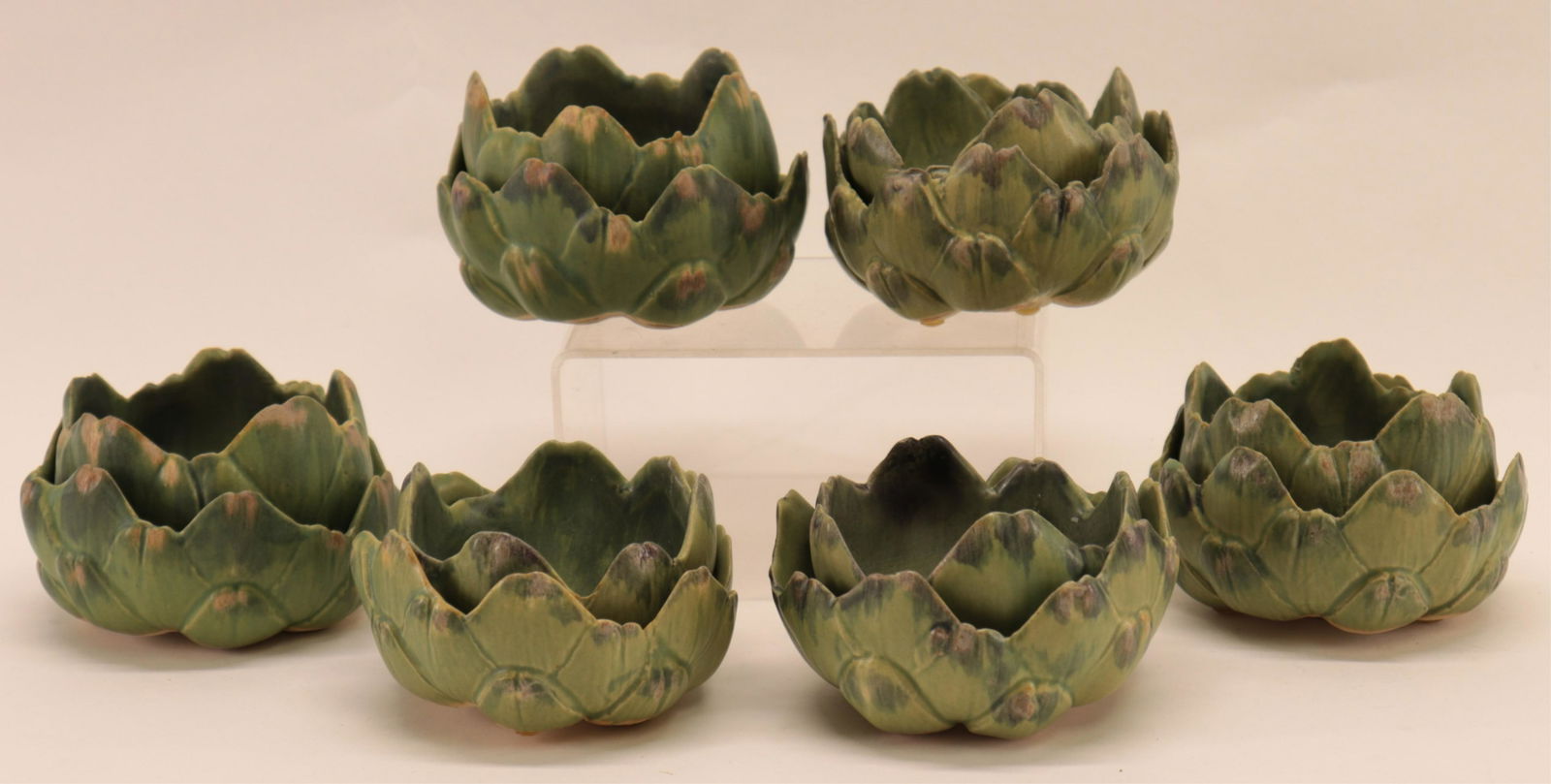 6 Contemporary Pottery Artichoke Bowls (1 of 5)