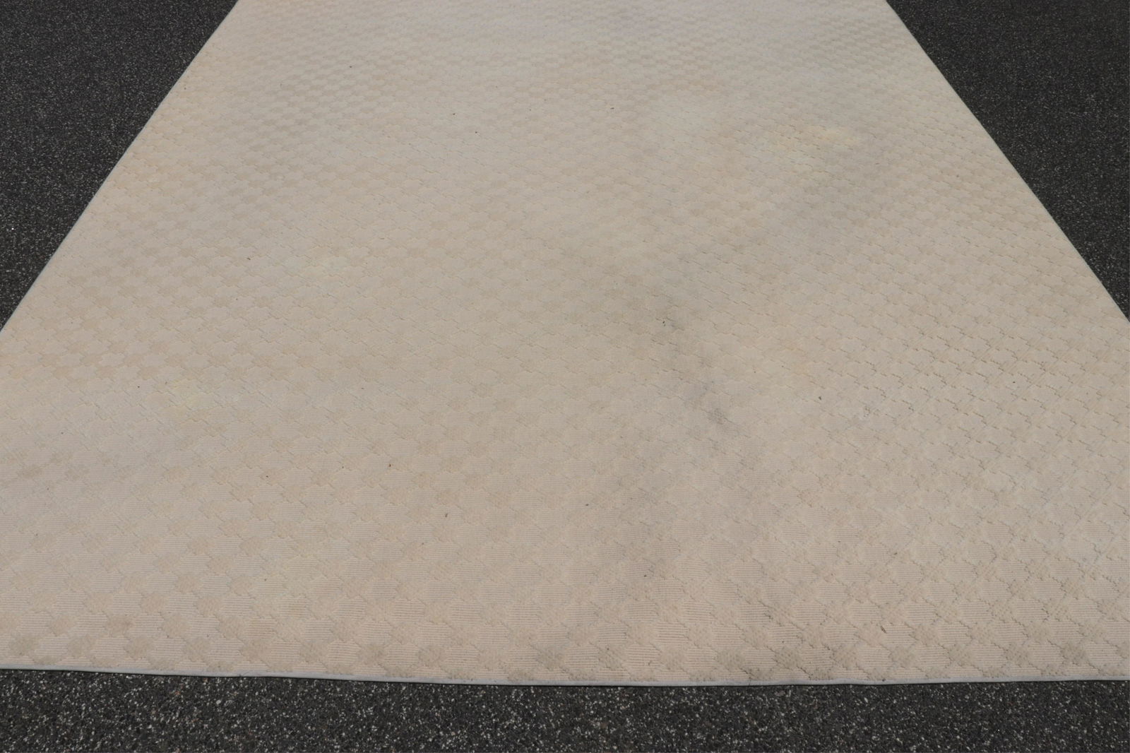 Large Ivory Patterned Carpet (1 of 5)