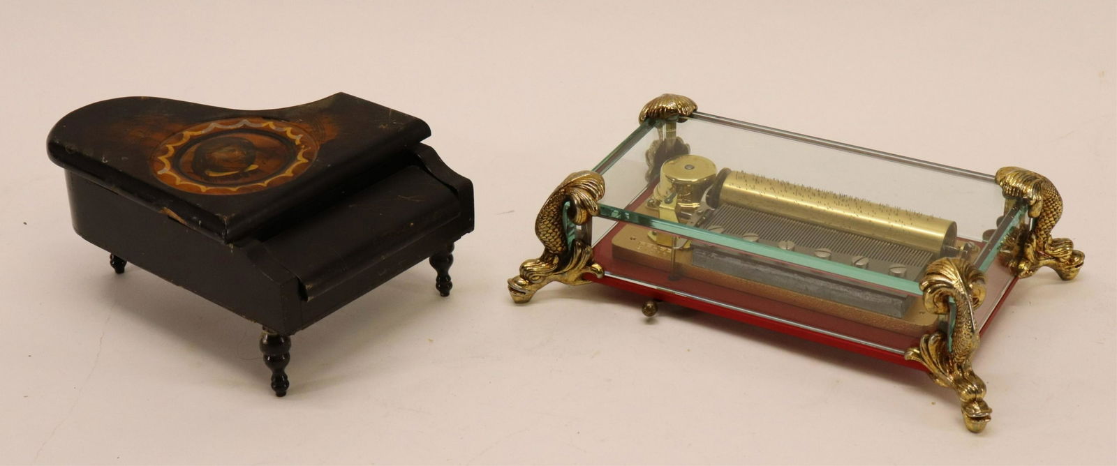 Reuge Switzerland & Vintage Sankyo Japan Music Box (1 of 9)
