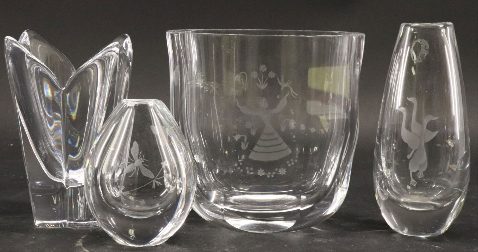 Kosta & Orrefors Glass Vases (1 of 12)