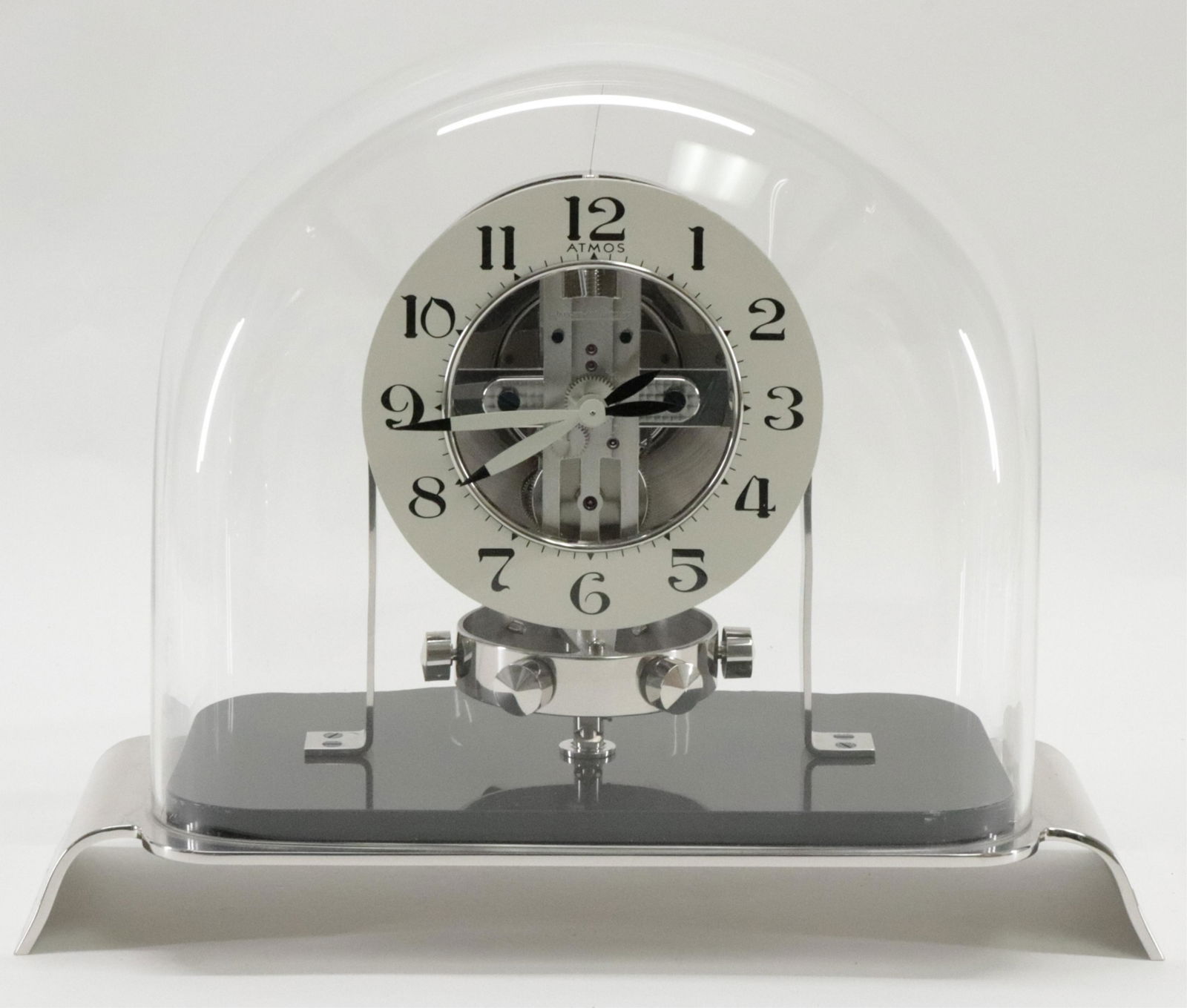 Jaeger Le Coultre Modernistic Chrome Atmos Clock (1 of 8)