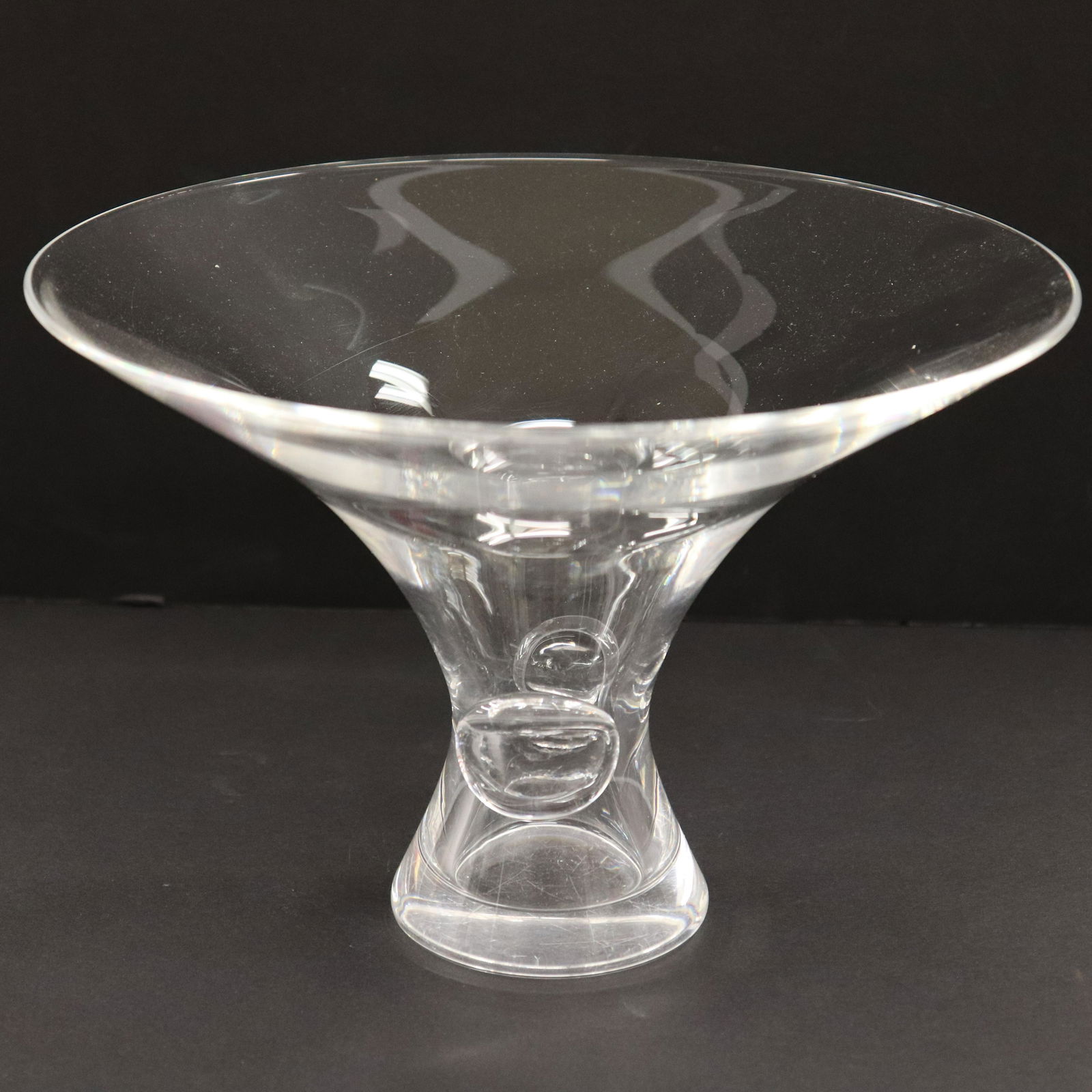 Steuben Clear Glass Vase (1 of 4)