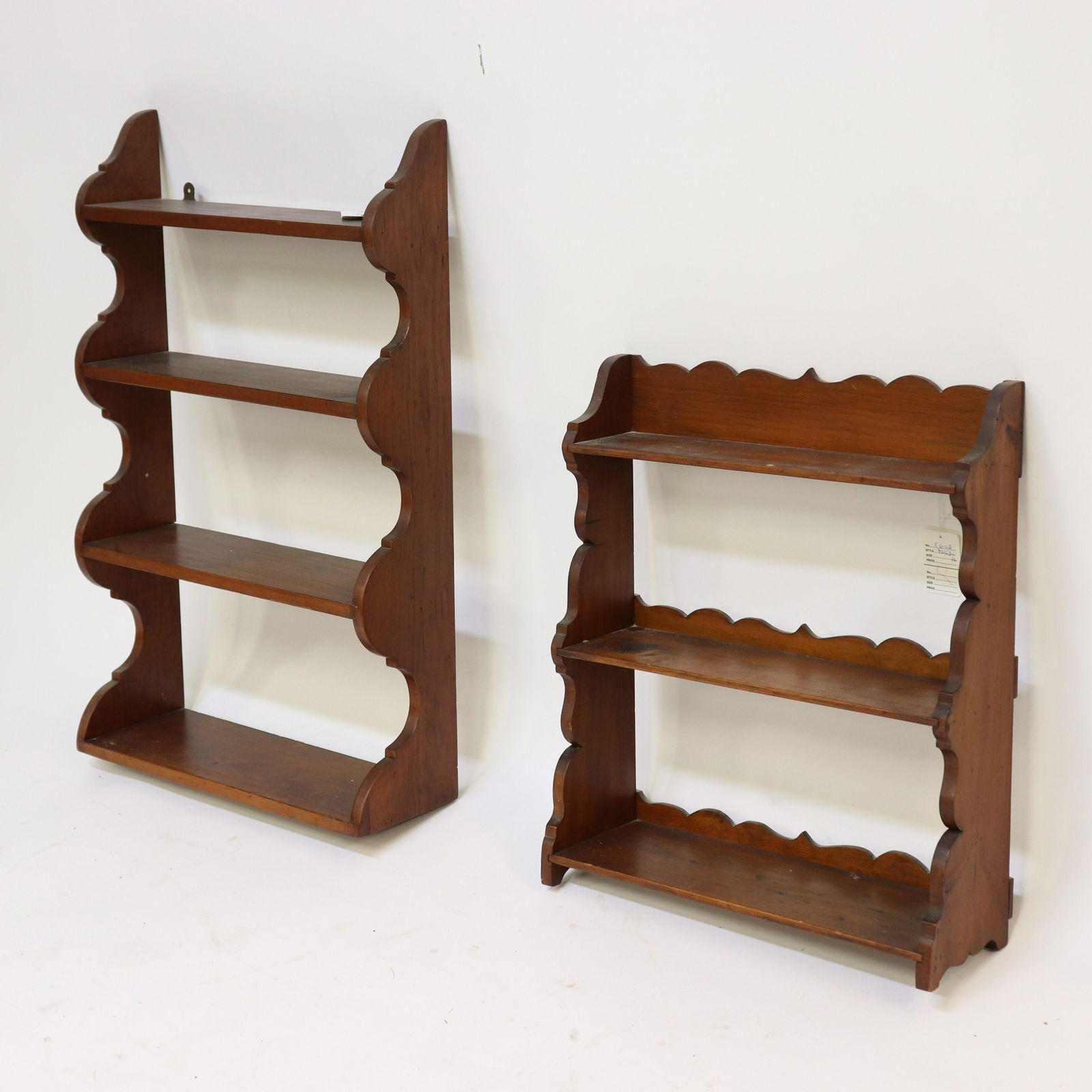 2 Wood Wall Shelves (1 of 2)