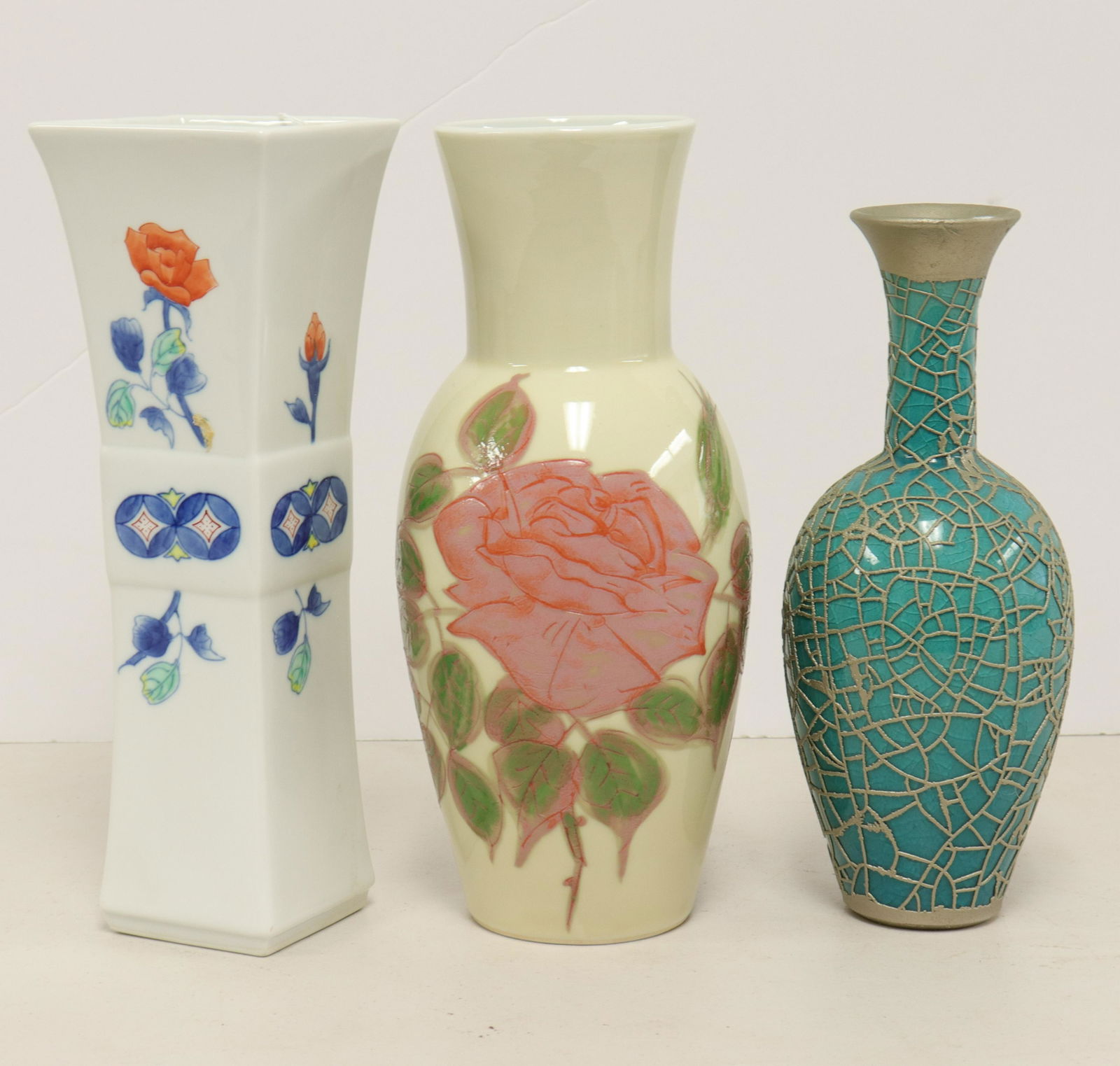 Asian Contemporary Porcelain Vases (1 of 2)