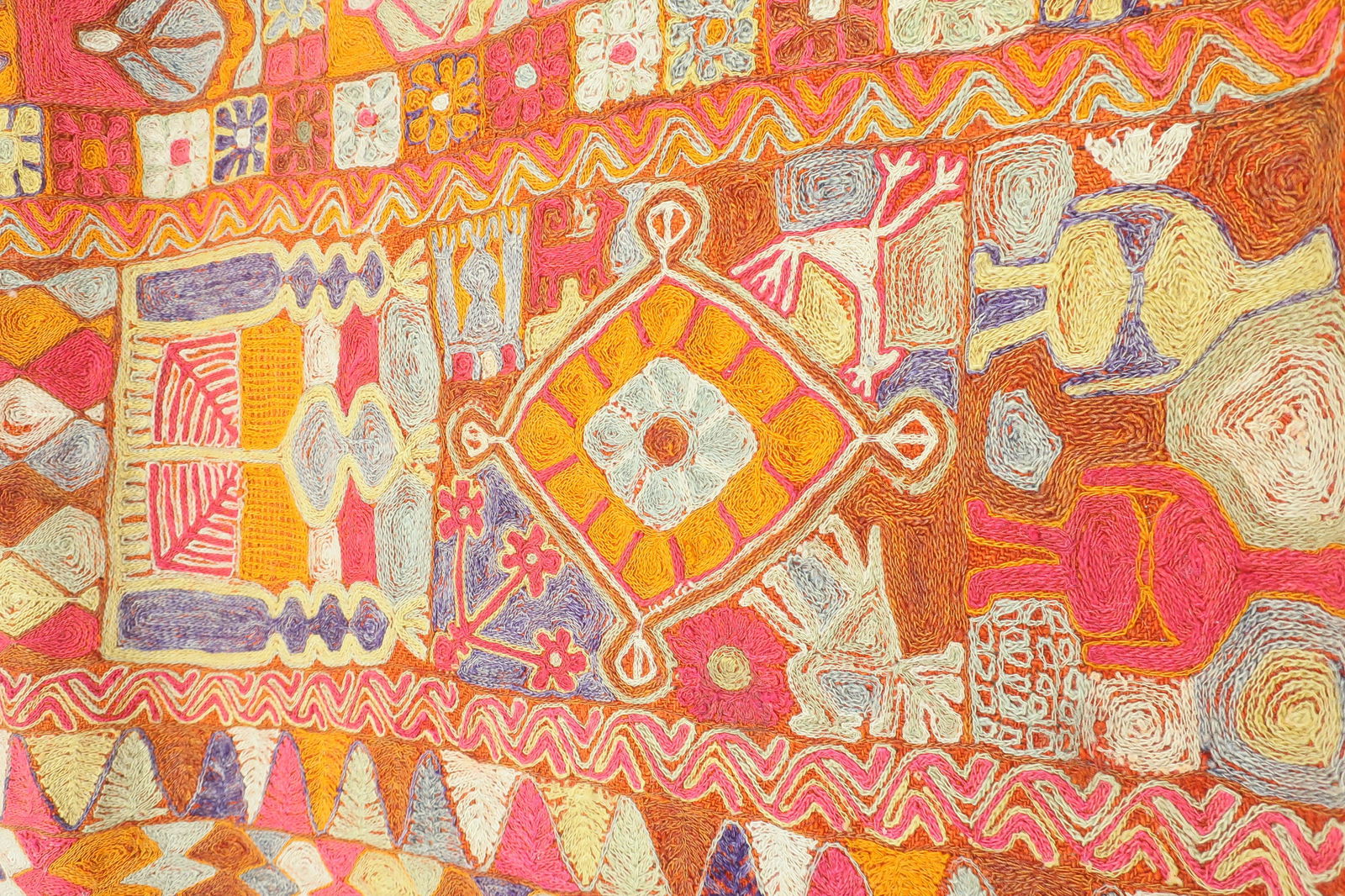 Peruvian Rug and Baskets (1 of 7)