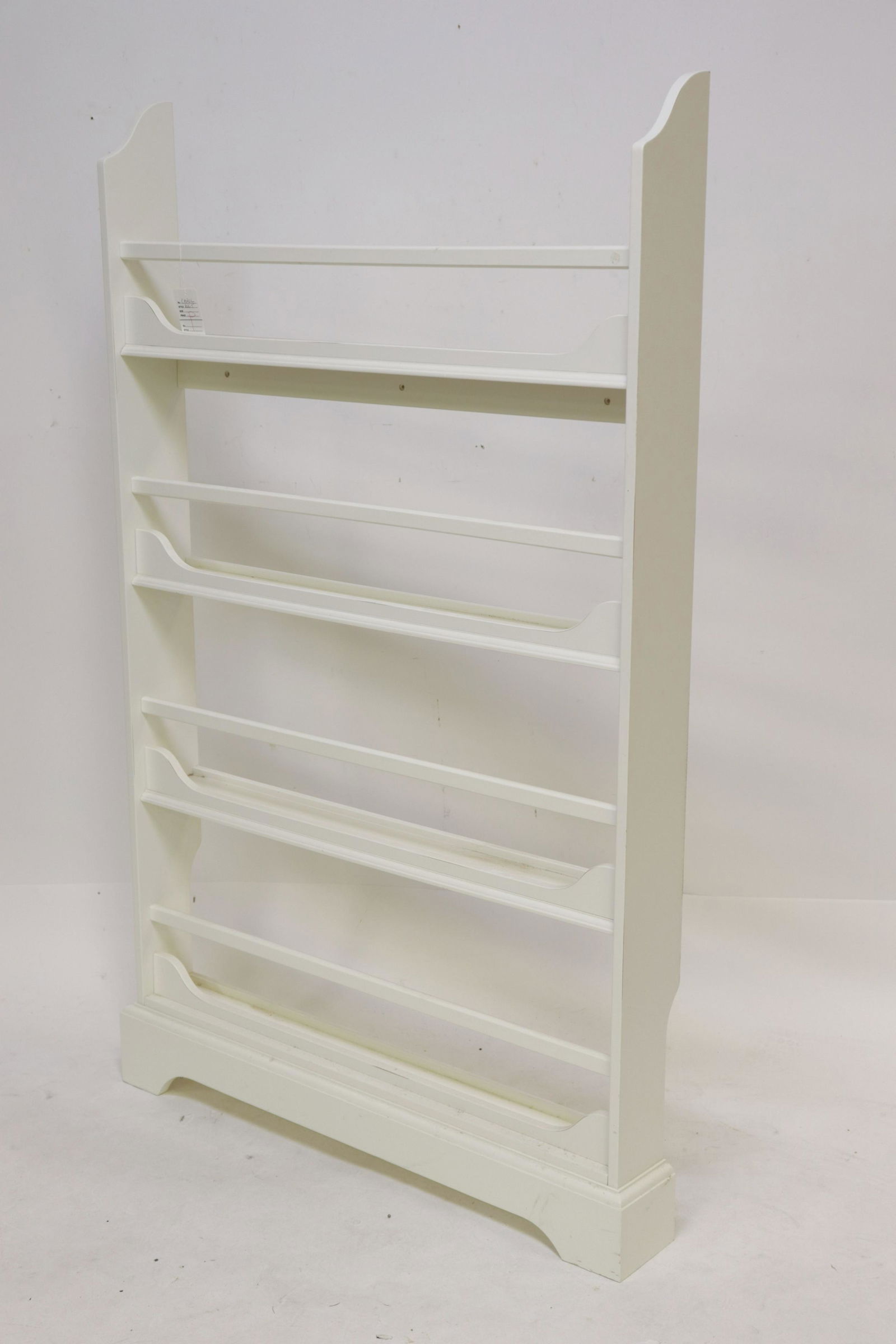 White painted Plate Rack Shelf (1 of 3)