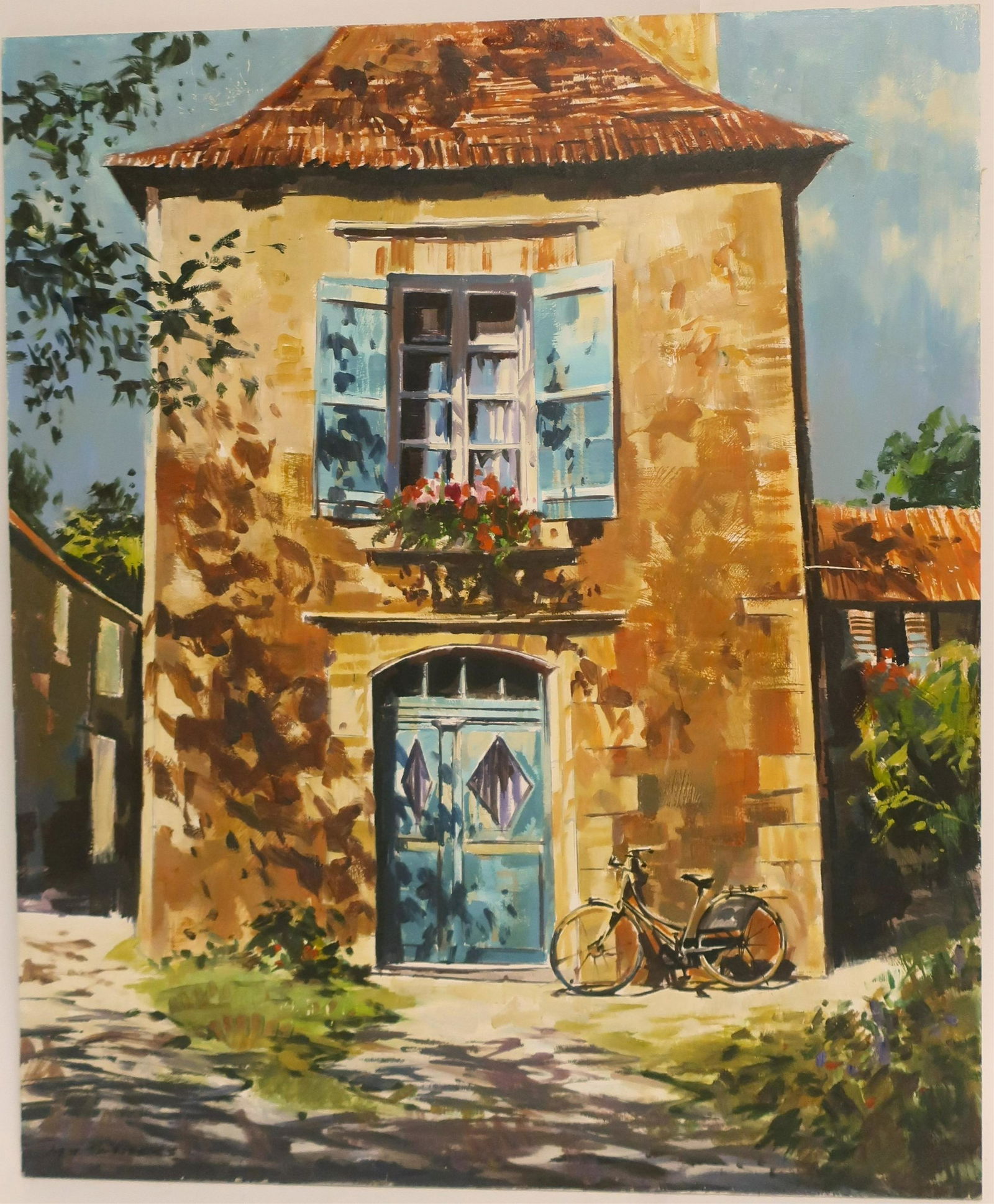 Michael Sanders - House in Provence with Bike (1 of 1)