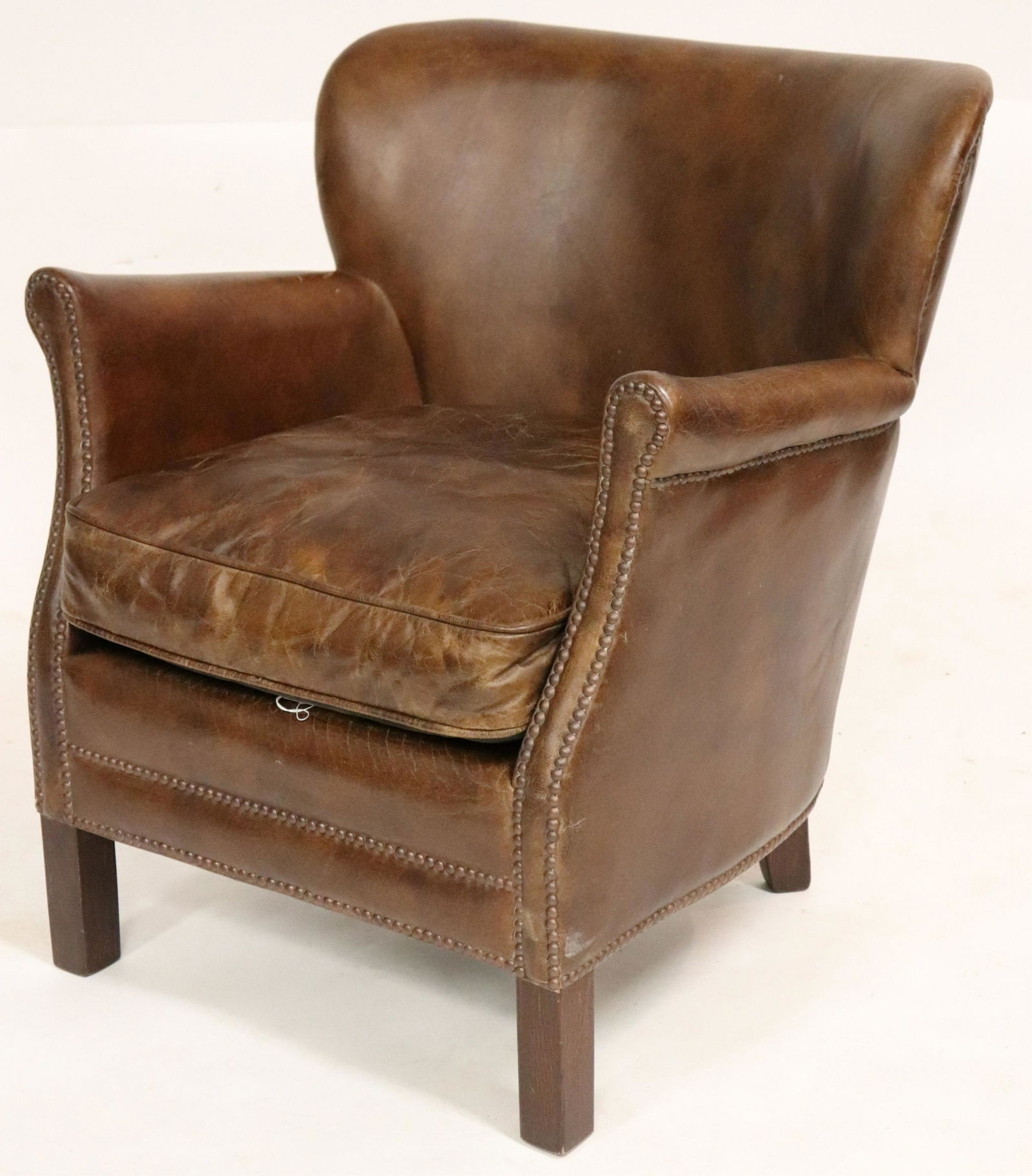 Restoration Hardware Professor Leather Chair (1 of 4)