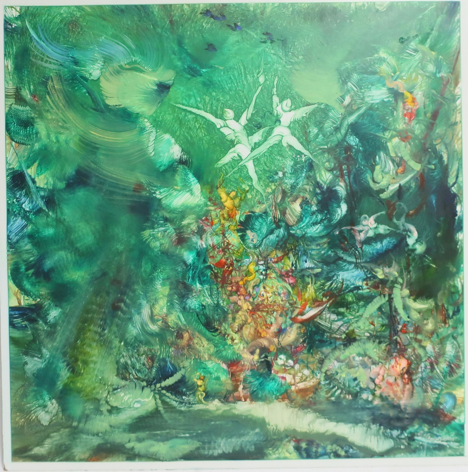 Reginald Pollack, "Forest Message", 1985 (1 of 2)