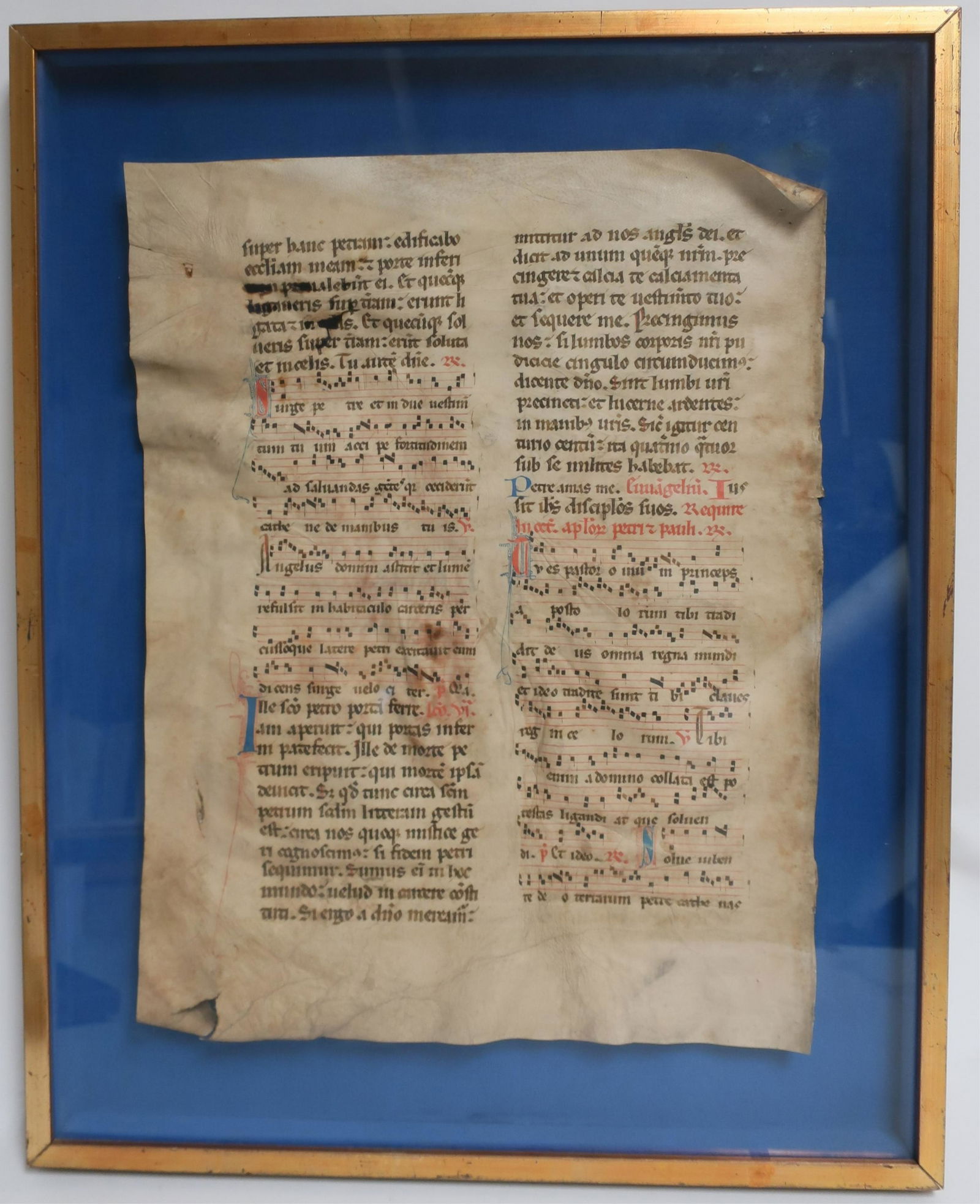 Illustrated Manuscript Page on Parchment (1 of 1)