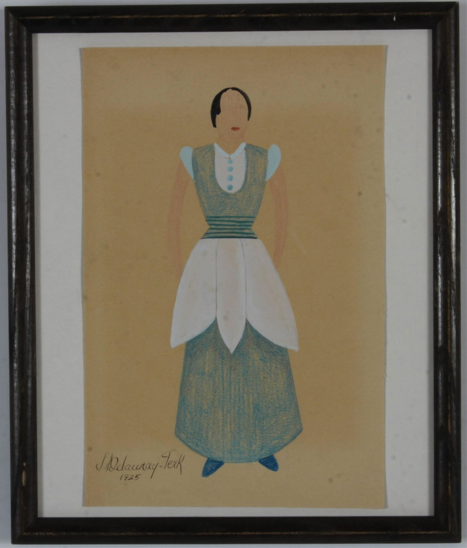 Manner of Sonia Delaunay-Terk - Costume Study (1 of 3)