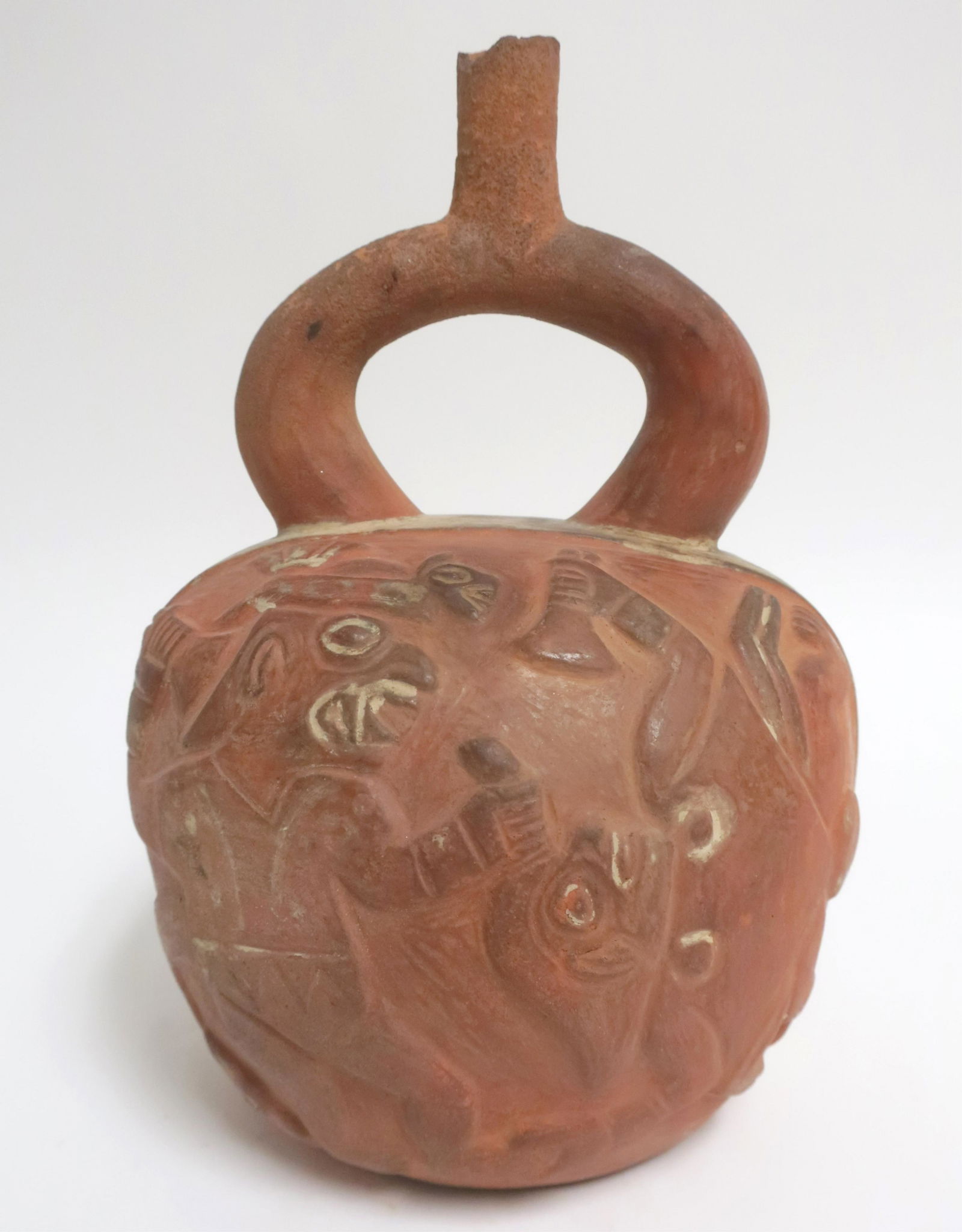 Moche Vessel with Warriors, Peru, 8th C. AD (1 of 6)