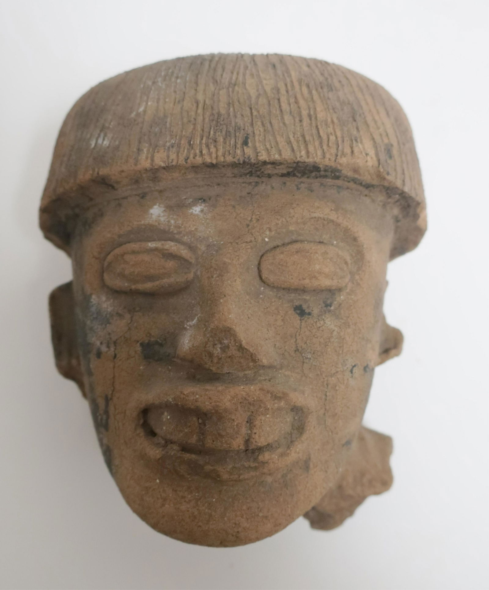 Terracotta Head Form Large Figure, Mexico, 500 AD (1 of 6)