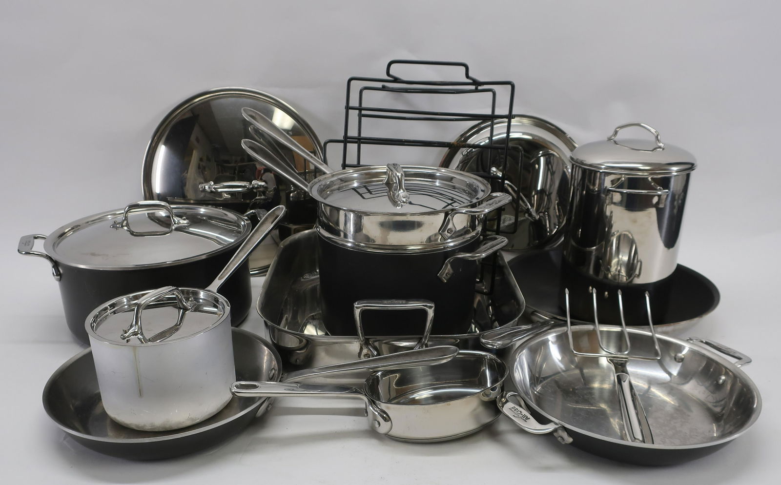 Lot of Mostly All-Clad Pots & Pans (1 of 8)