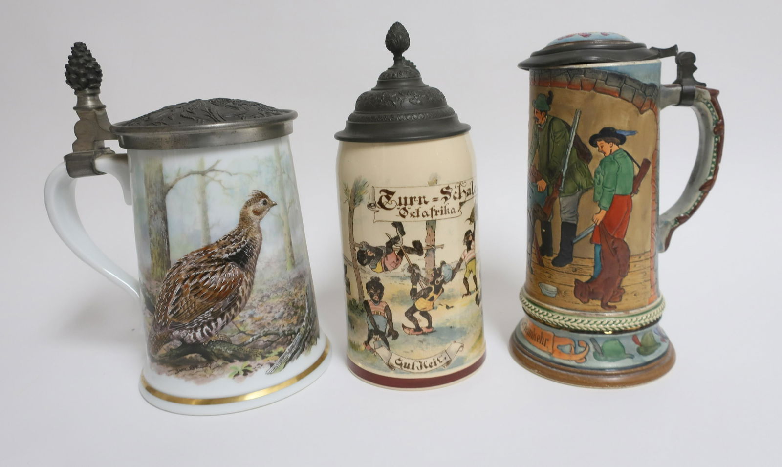 Three German Beer Steins (1 of 7)