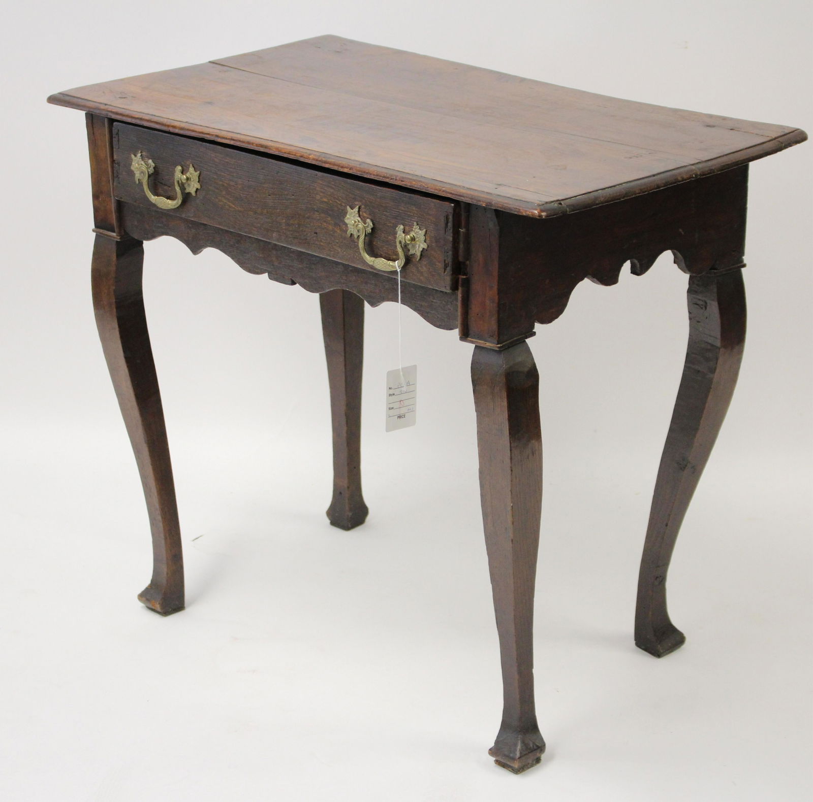 English Oak & Chestnut Lowboy (1 of 5)