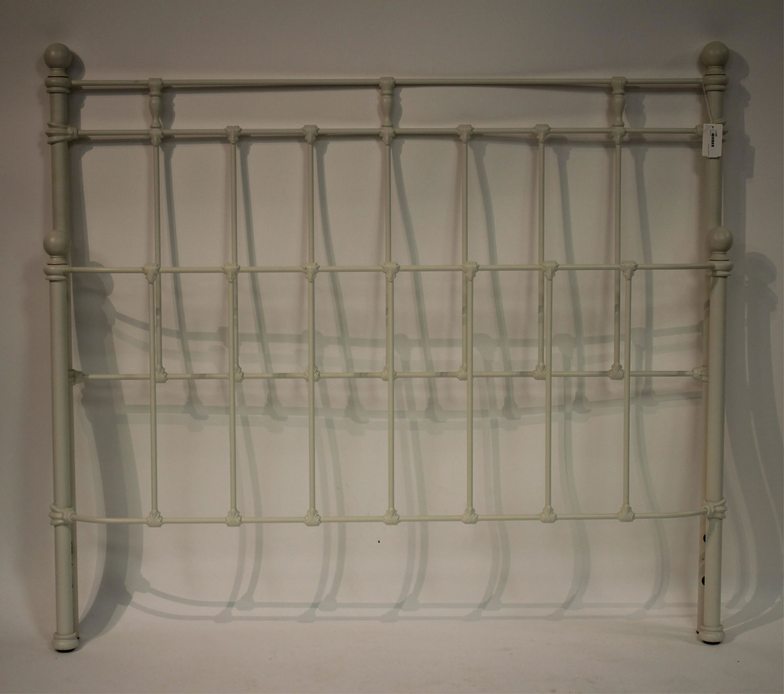 Vintage Style Painted Iron Queen Bed (1 of 4)