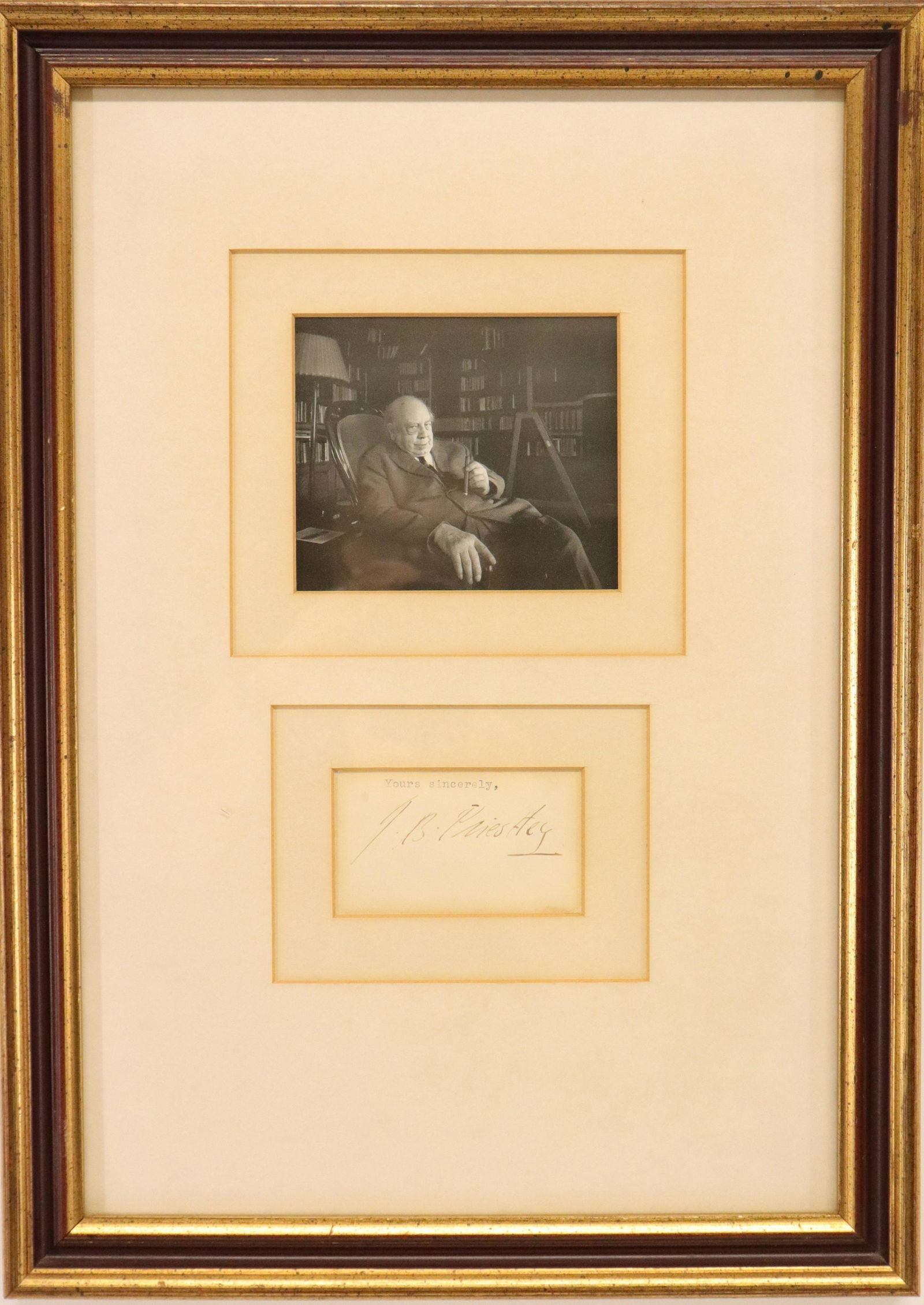 John Boynton Priestley, autograph letter (1 of 4)