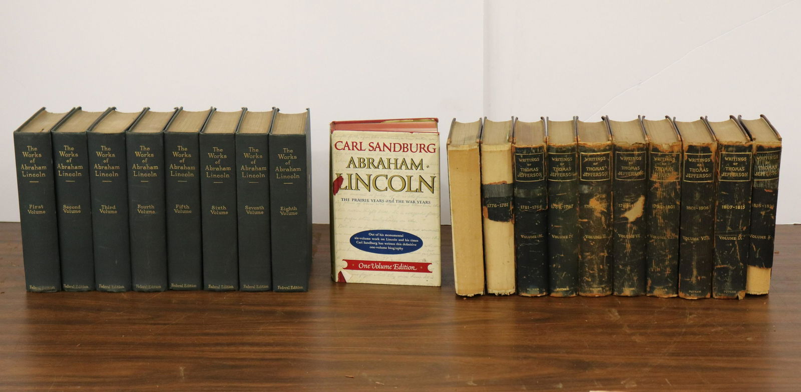 Works Abraham Lincoln / Writings Thomas Jefferson (1 of 5)