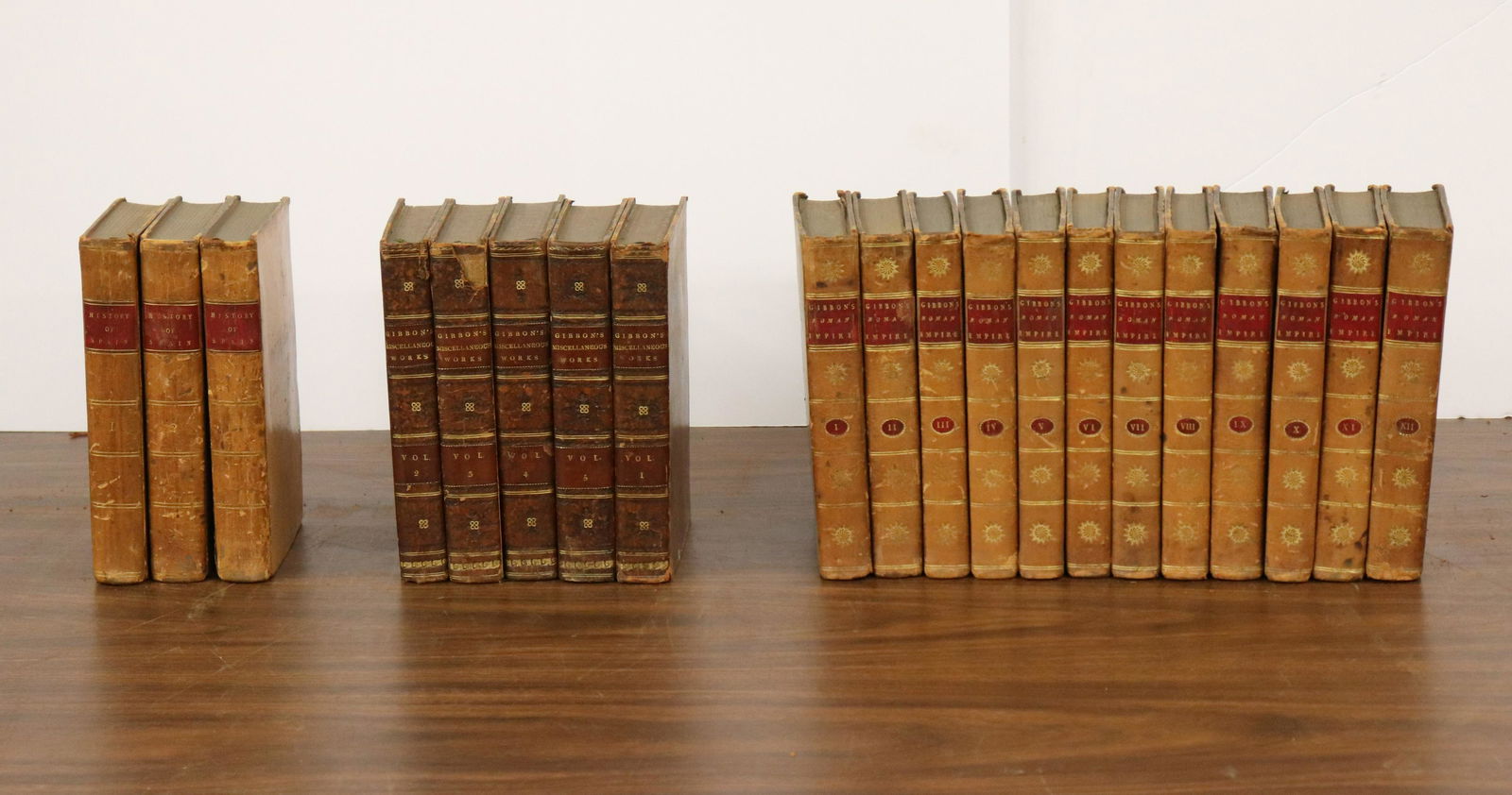 Gibbons, 20 Volumes 18th & 19th C. Books (1 of 10)