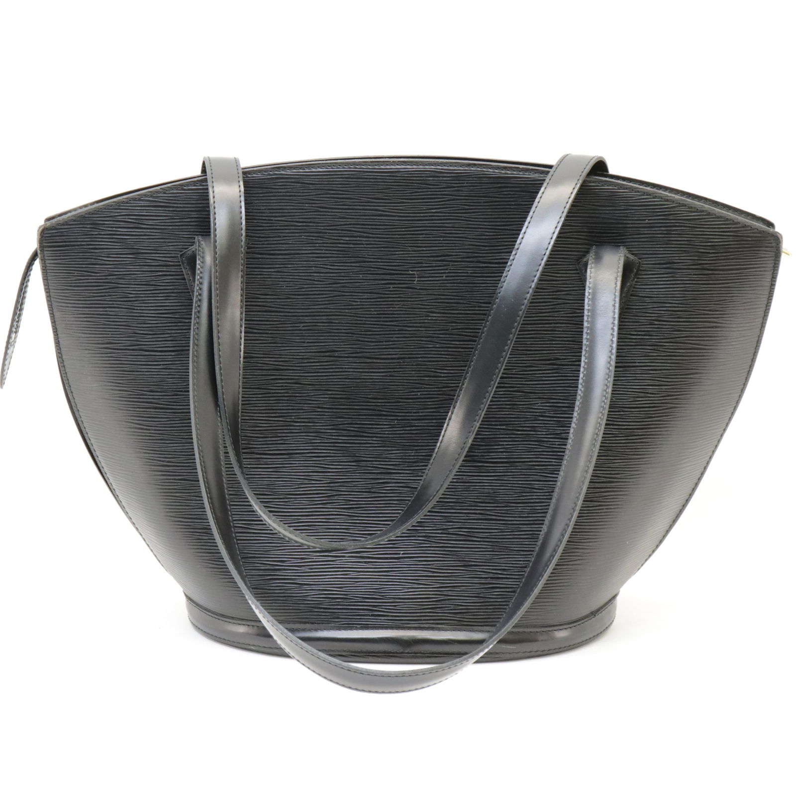 Louis Vuitton - St-Jacques Shopping GM: Louis Vuitton - St-Jacques Shopping GM. Black epi leather. Date code A20955 Dimensions: 26x30x17cm