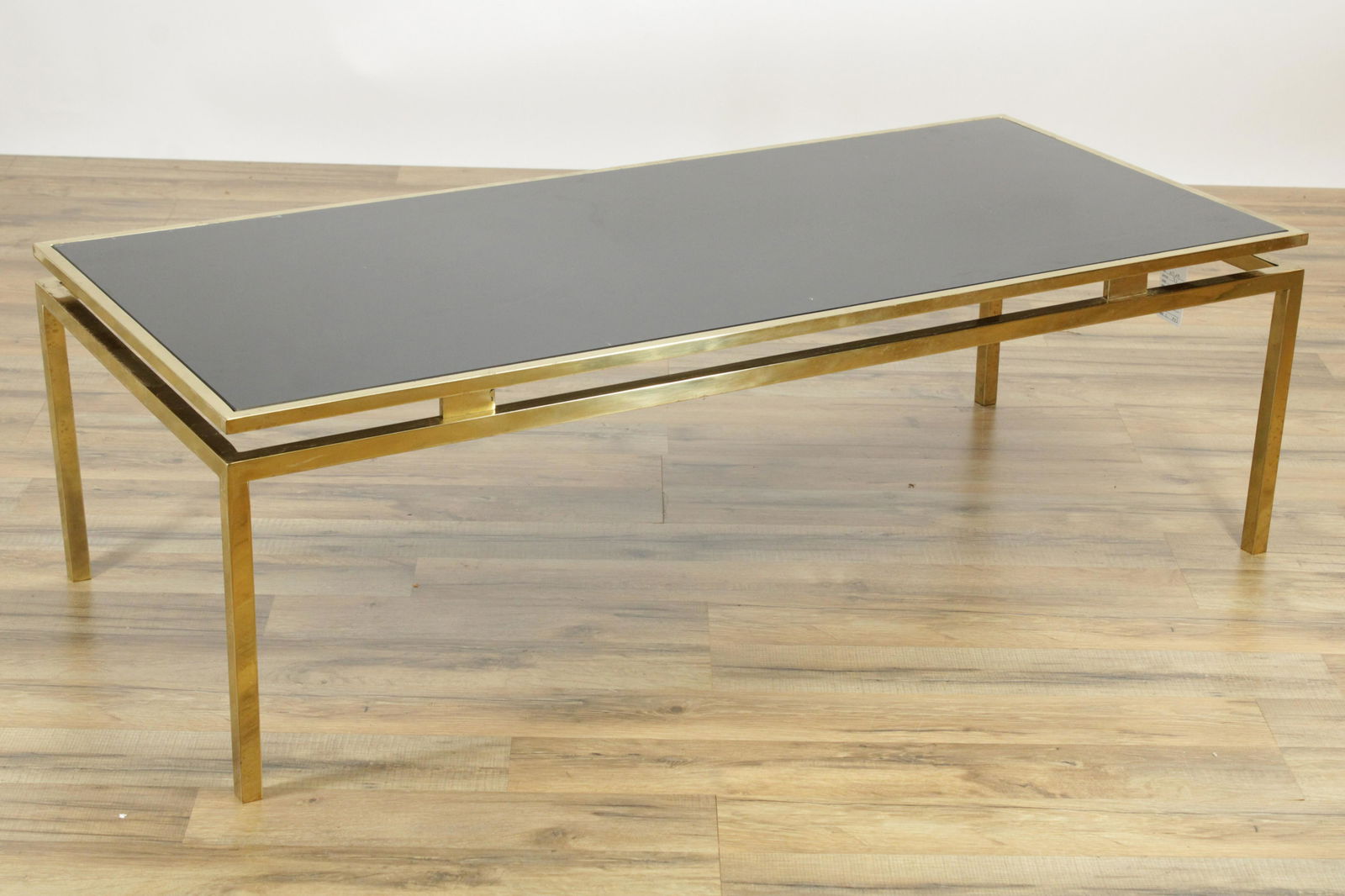 1970's Brass & Smoked Glass Coffee Table (1 of 4)