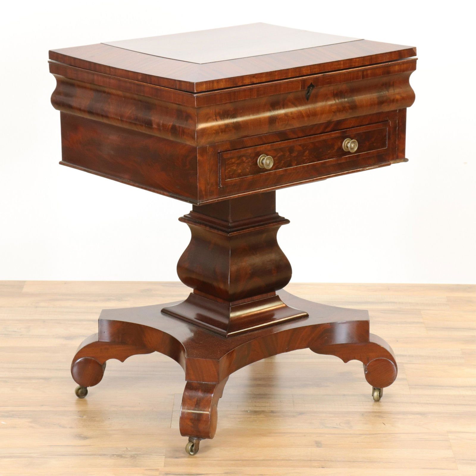 Philadelphia Mahogany Work Table, c 1835 (1 of 6)