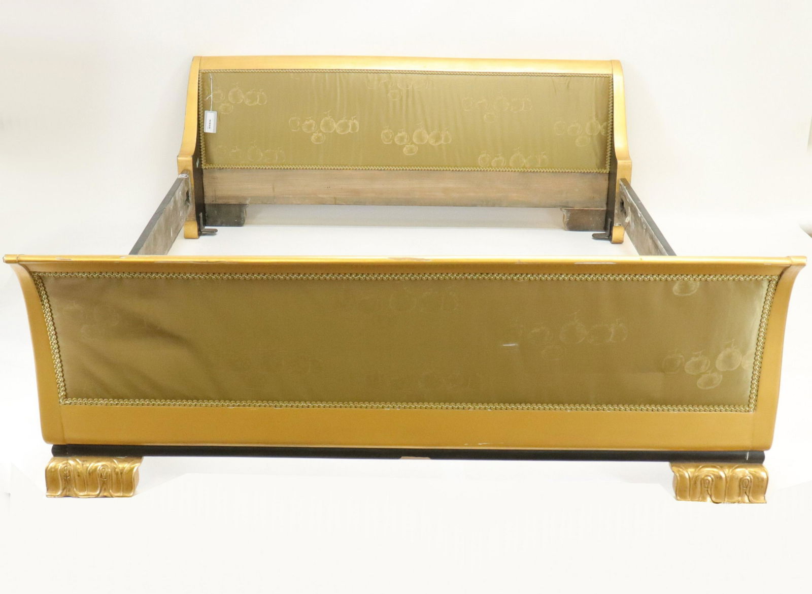 Art Deco Ebonized Giltwood Day Bed, c.1925, Dufet (1 of 3)