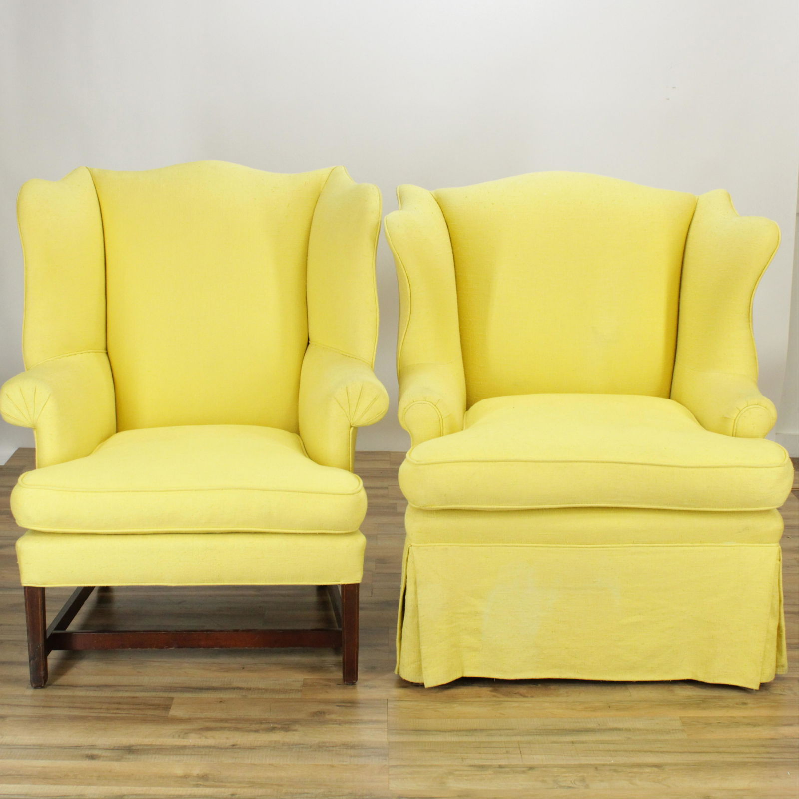 Georgian and Early 20th C. Upholstered Wing Chairs (1 of 8)