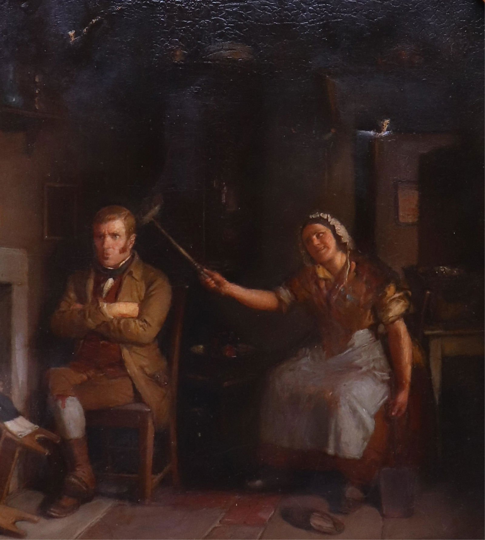 Henry Harwood - Interior Scene, 17th century (1 of 9)