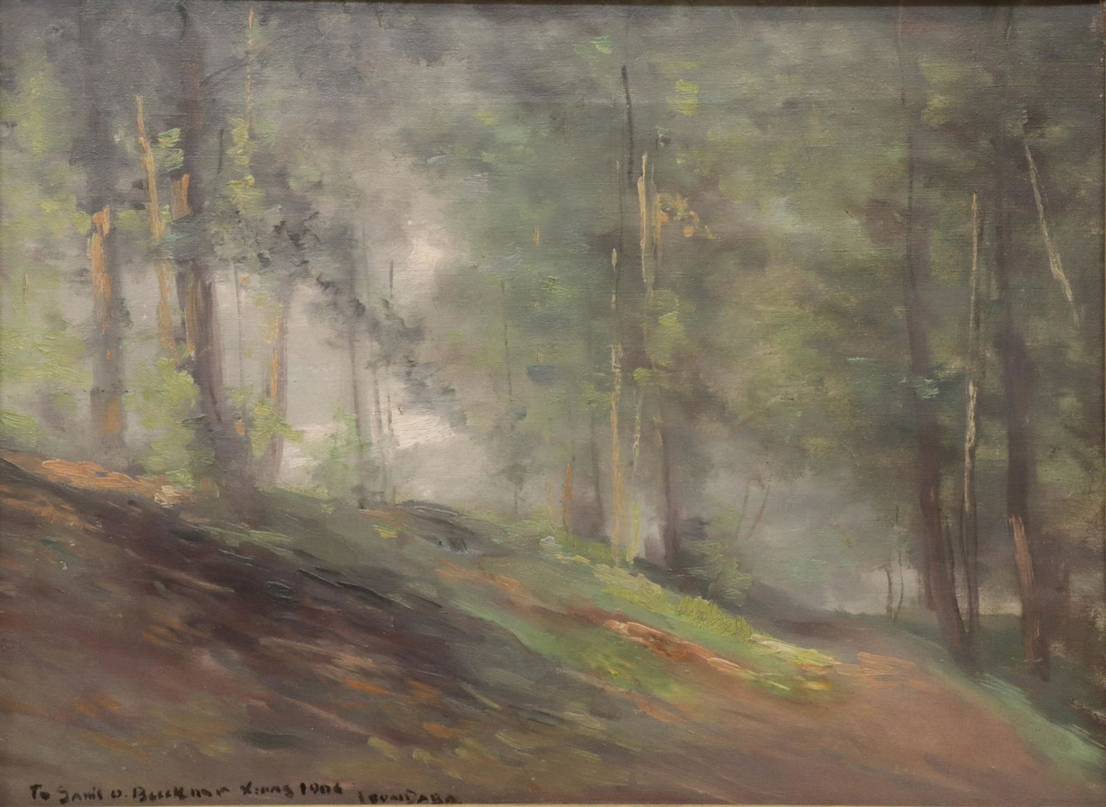 Leon Dabo, The road to New Milford, O/C (1 of 6)