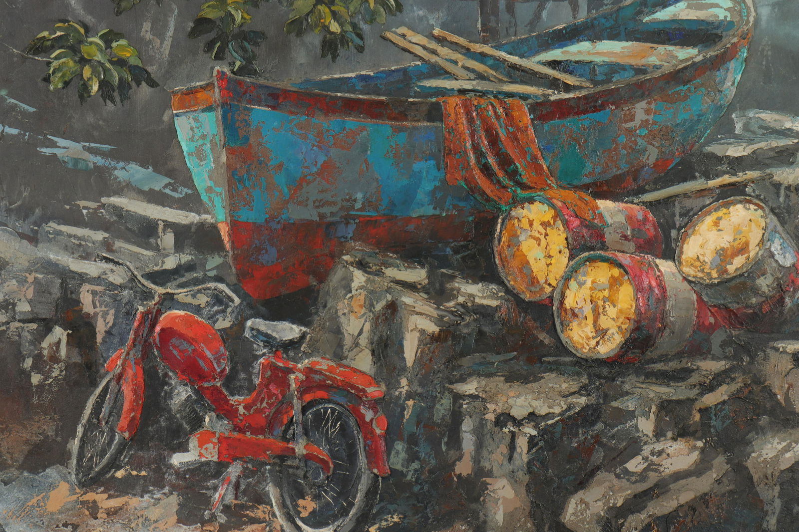 David Rawrday - Boat & Bike, Contemporary MM (1 of 7)