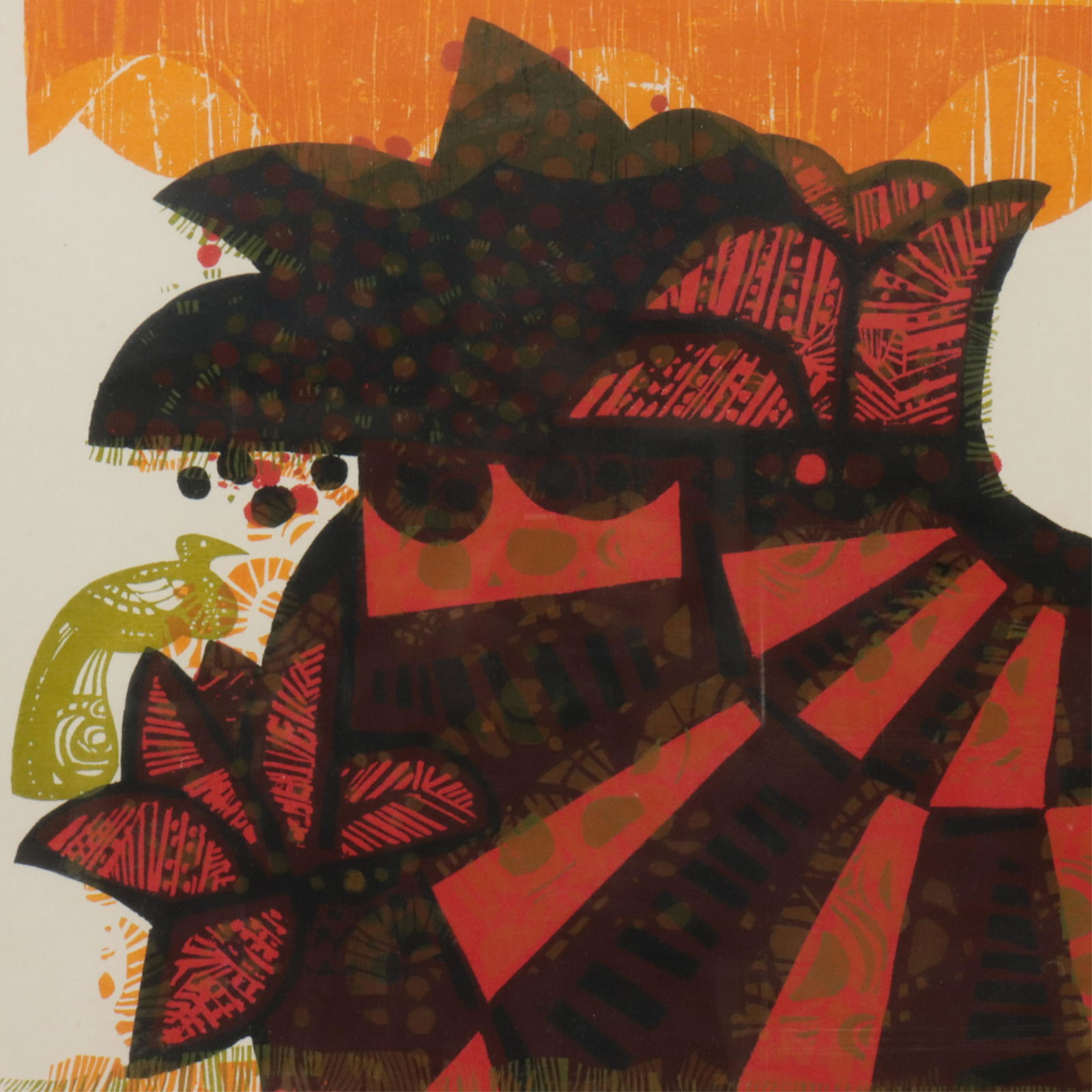 David Weidman, Coconut Palms, serigraph (1 of 5)