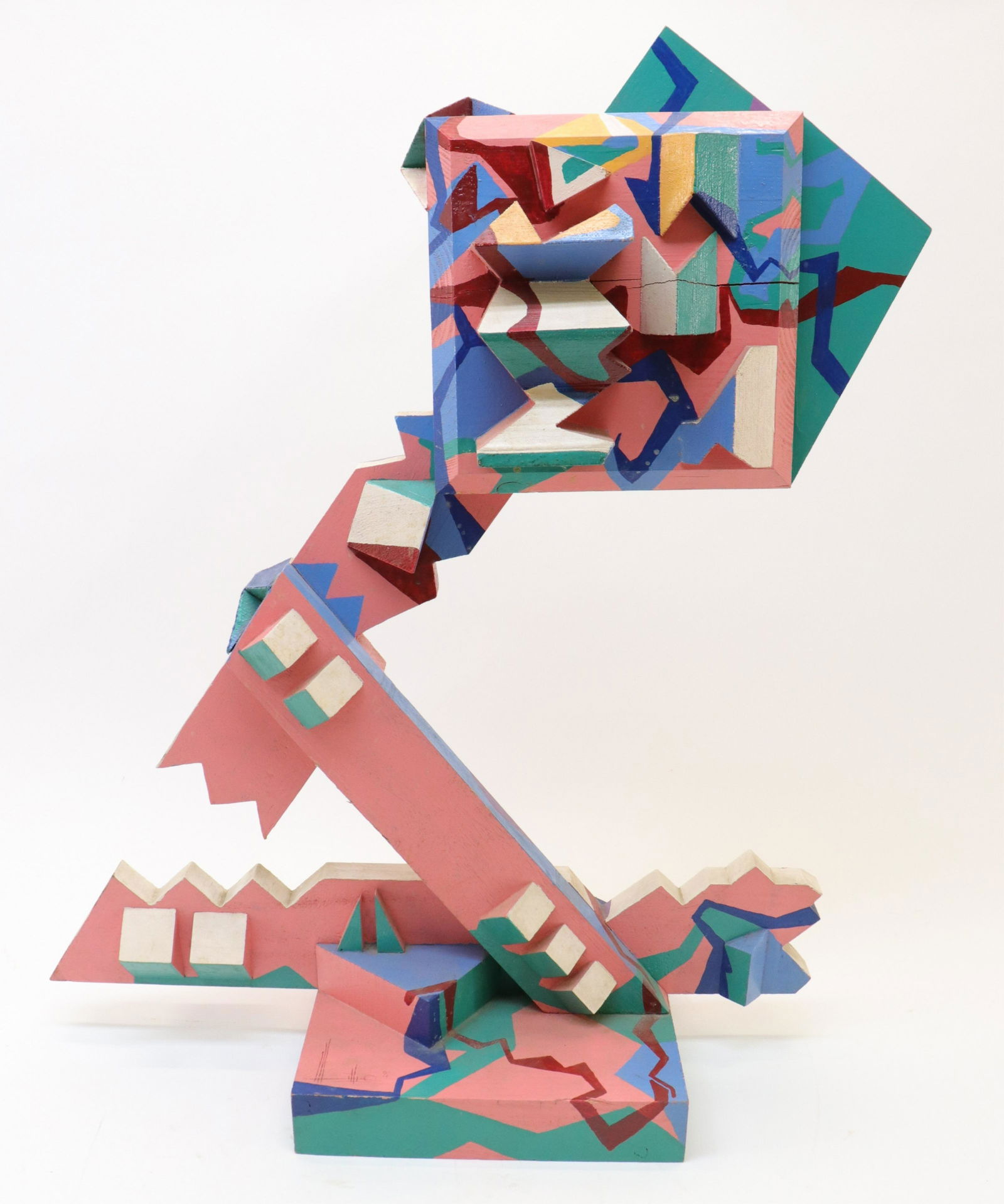 Memphis School Style Constructivist Sculpture (1 of 4)