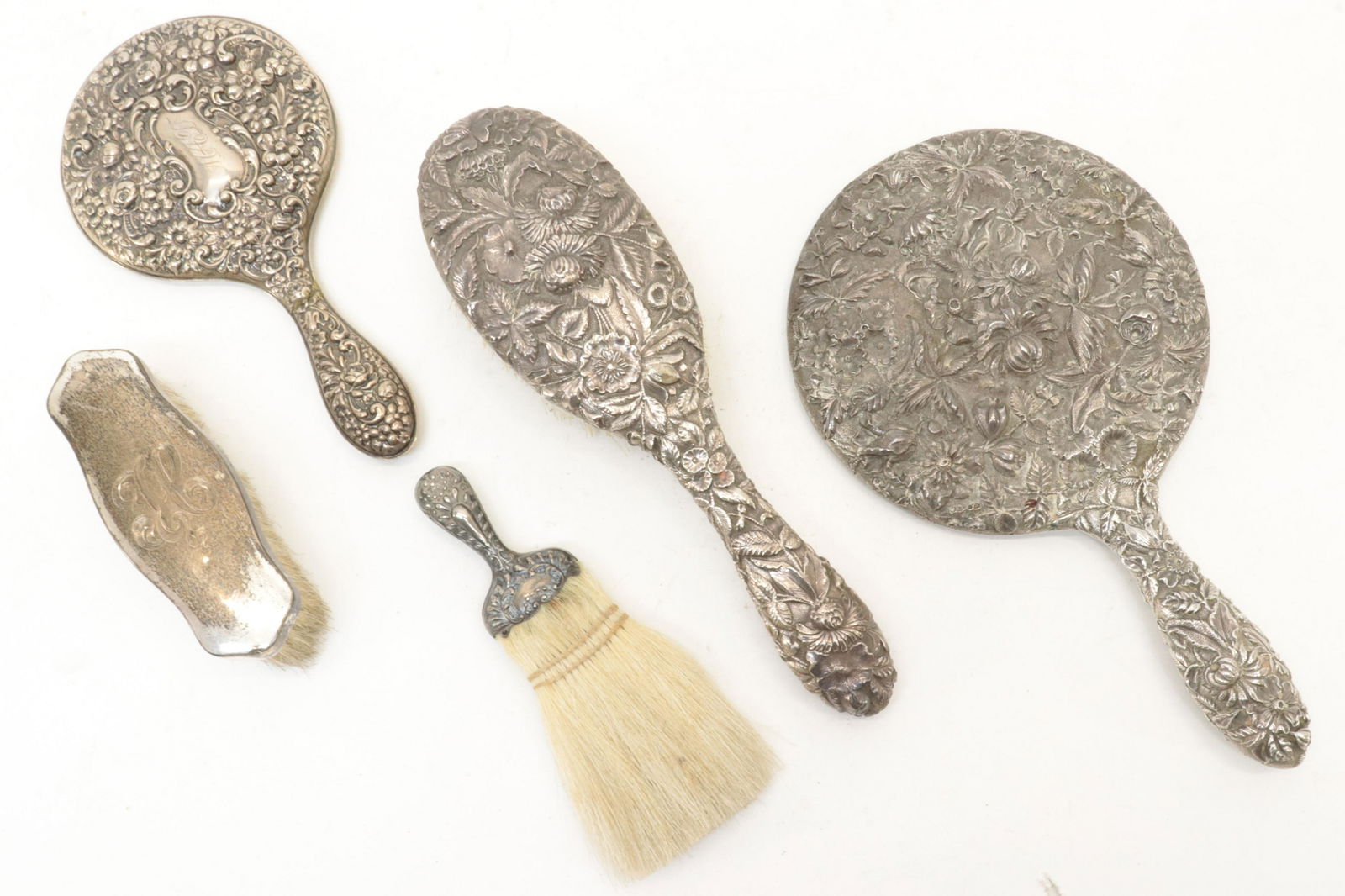 5 Sterling Silver Dresser Articles, S. Kirk (1 of 11)