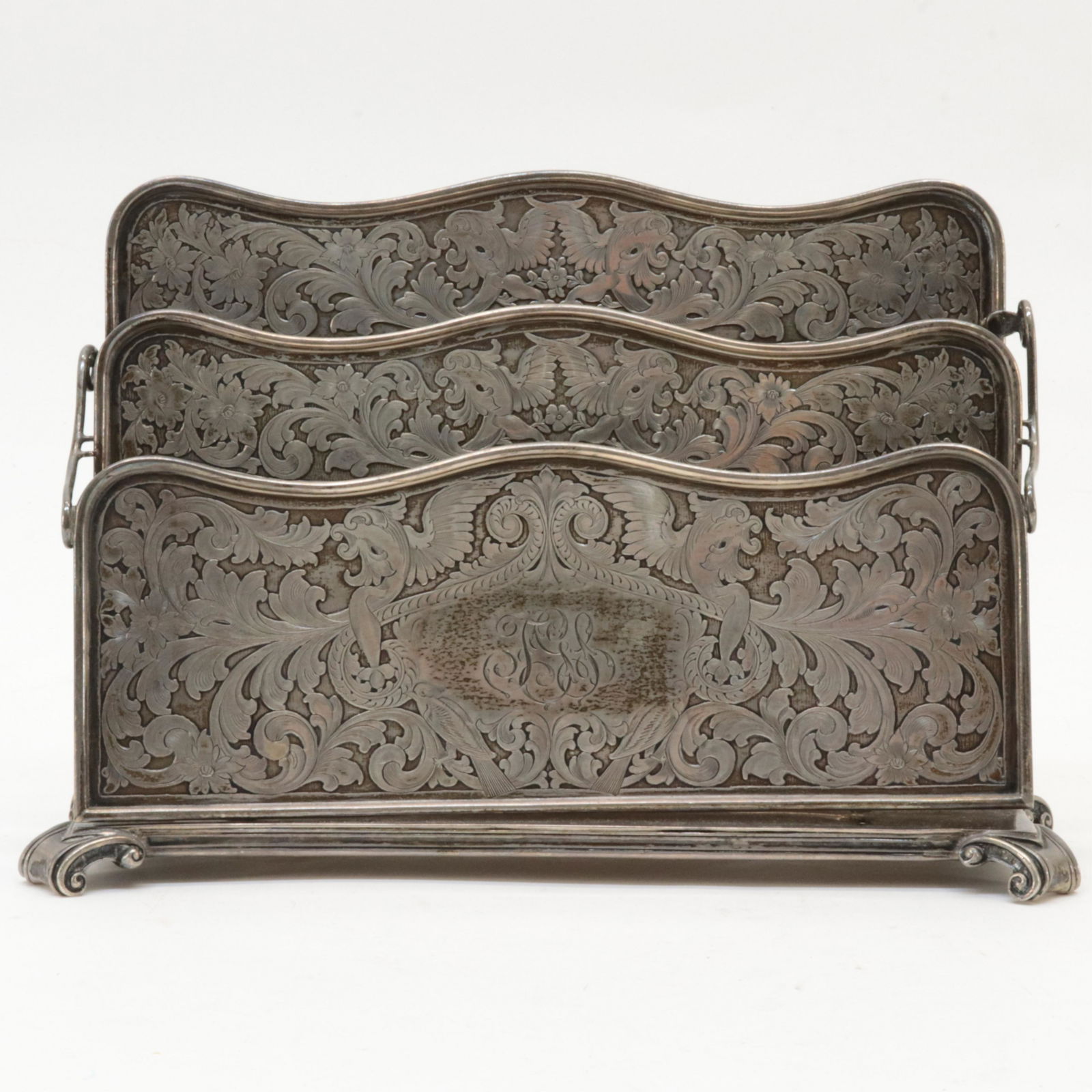 Sterling Letter Holder; Bailey, Banks, Biddle (1 of 8)