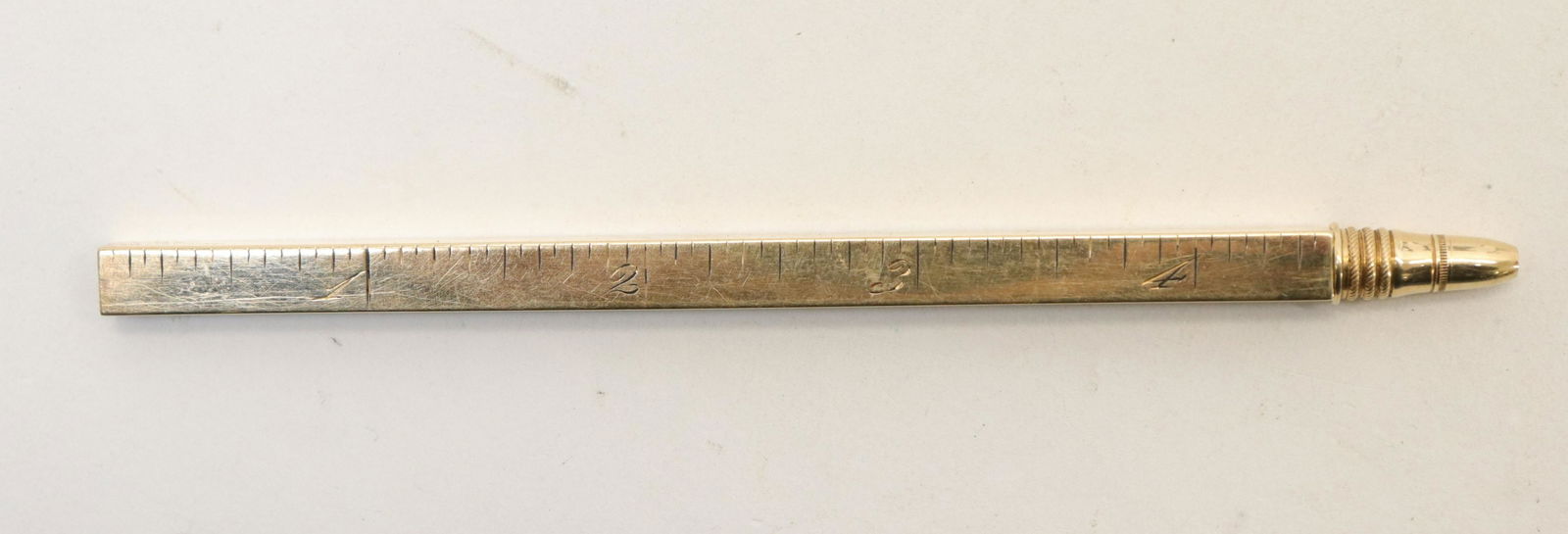 14K Gold Telescoping 12" Ruler-Pointer (1 of 6)