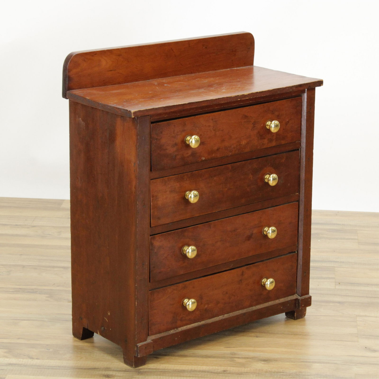 Country Cherry Small Chest of Drawers (1 of 4)
