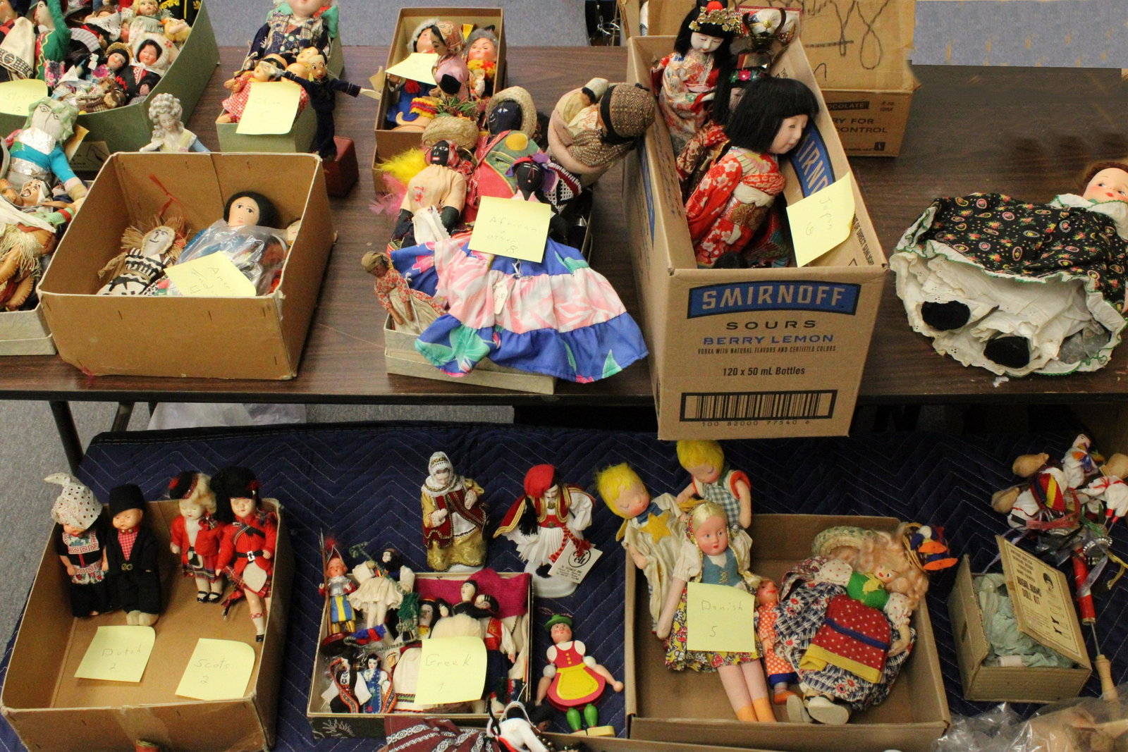Collection of Souvenir Travel Dolls: Collection of Souvenir Travel Dolls, approx. 100 in total (TGLI2526/lot)(WT) Dimensions: Various sizes Property from the Litchfield Estate of Tracy H. Griswold