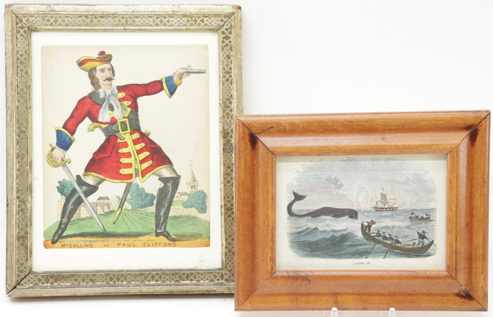 2 Colored Engravings, 19th C. (1 of 3)