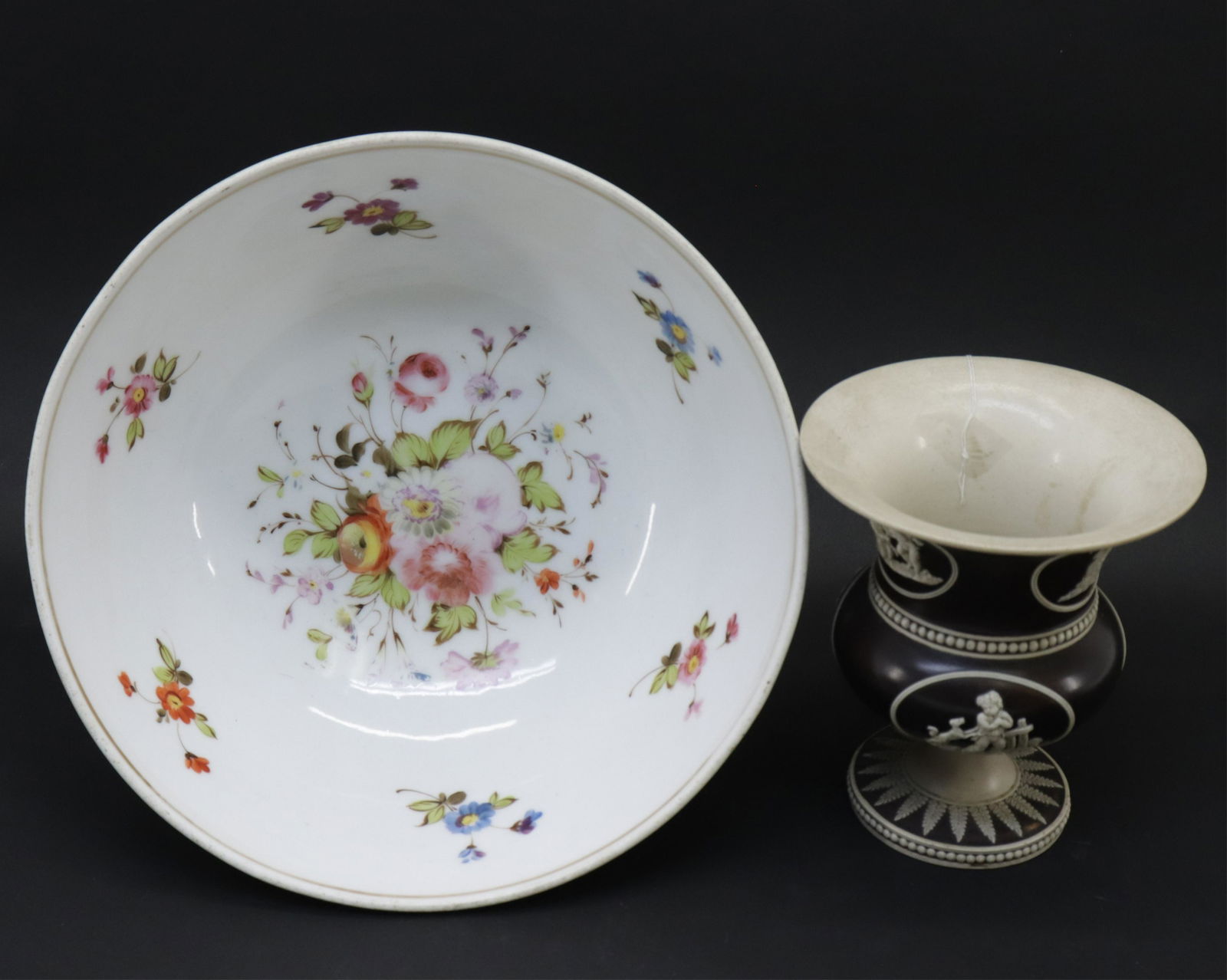 2 Ceramic Pieces, 19th & 20th C. (1 of 5)