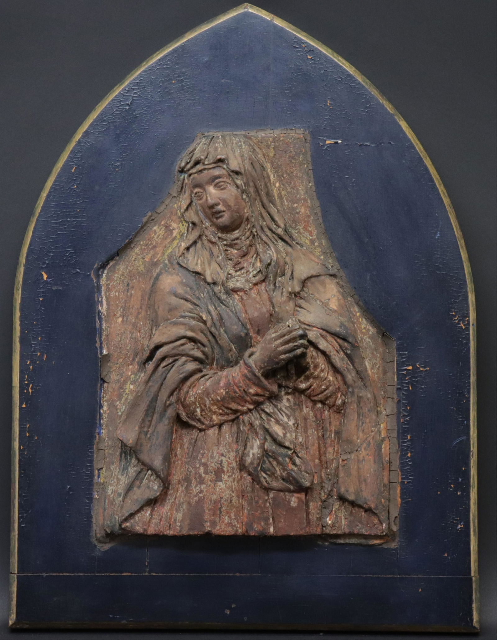 Relief Plaque, "Woman Praying" (1 of 2)