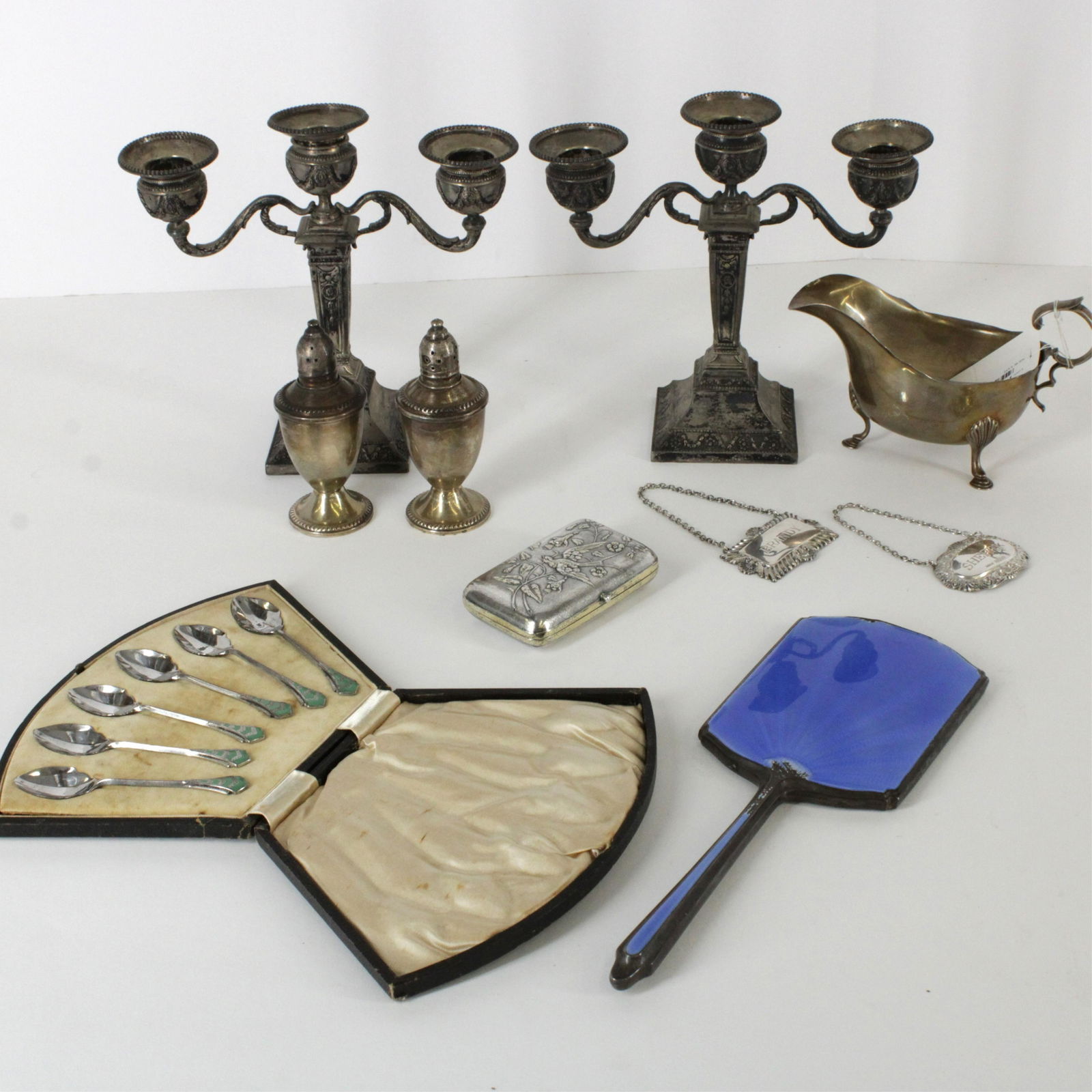 Group of Sterling Silver, .800 & Silverplate (1 of 5)