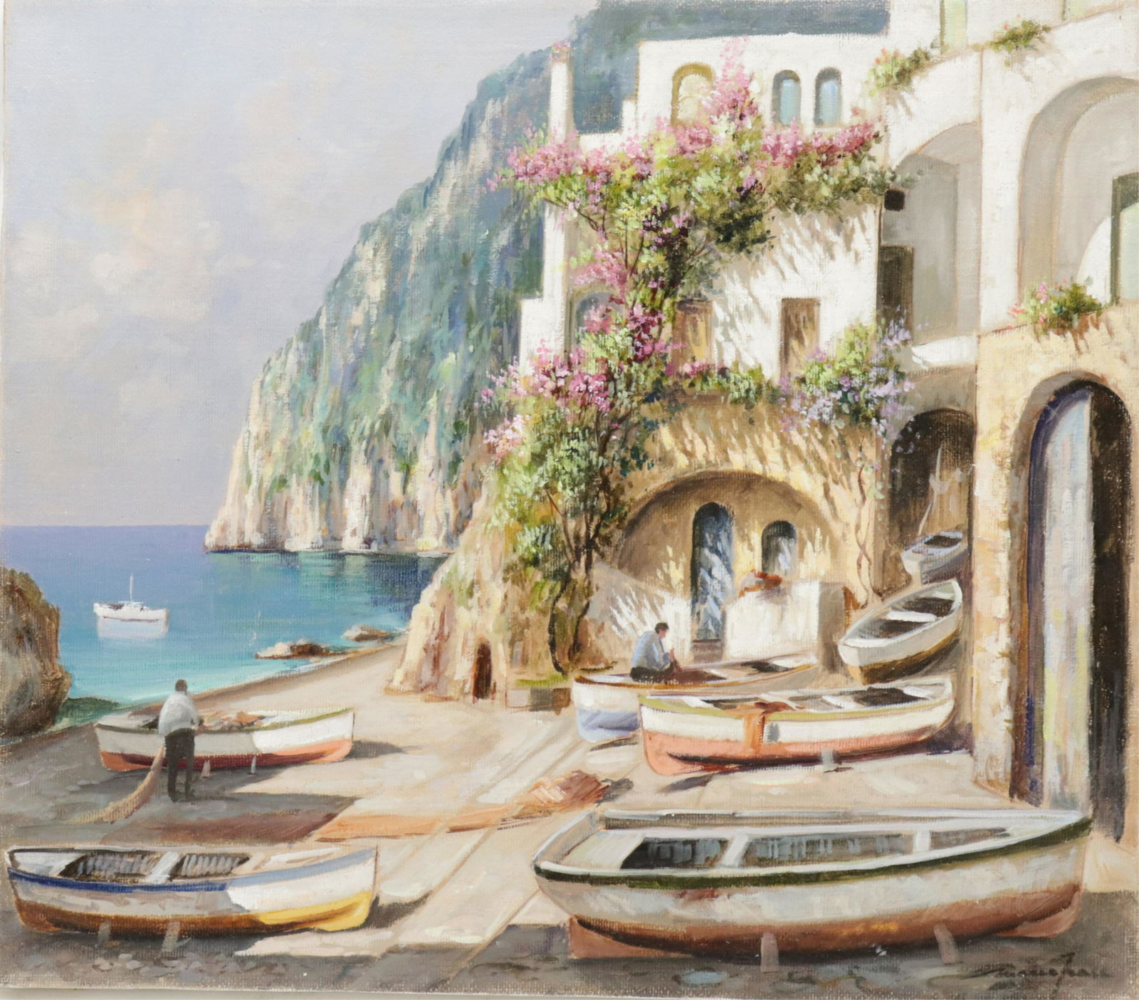Mario Irace - View of Capri (1 of 2)