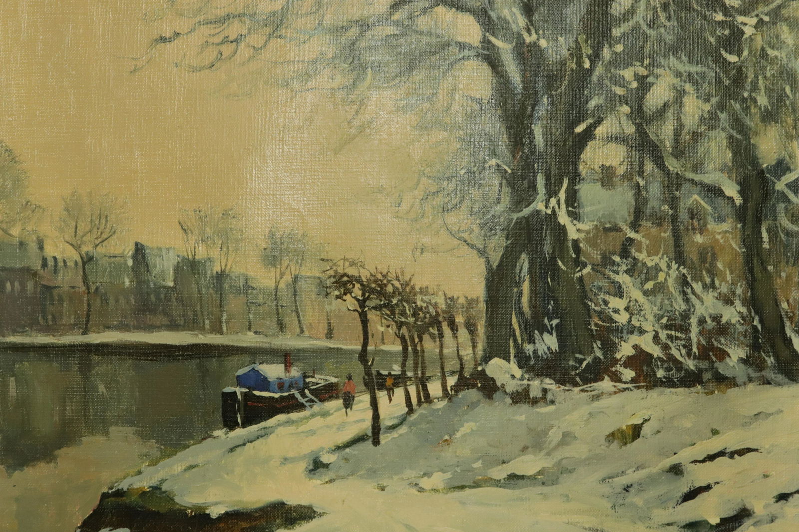 Maurice Lemaitre - Snowy Path (1 of 3)