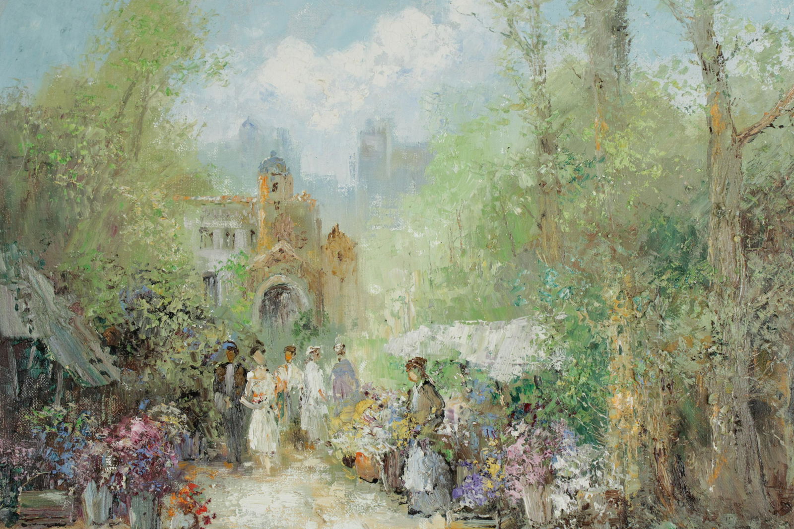 Willi Bauer - Flowers at Market (1 of 3)