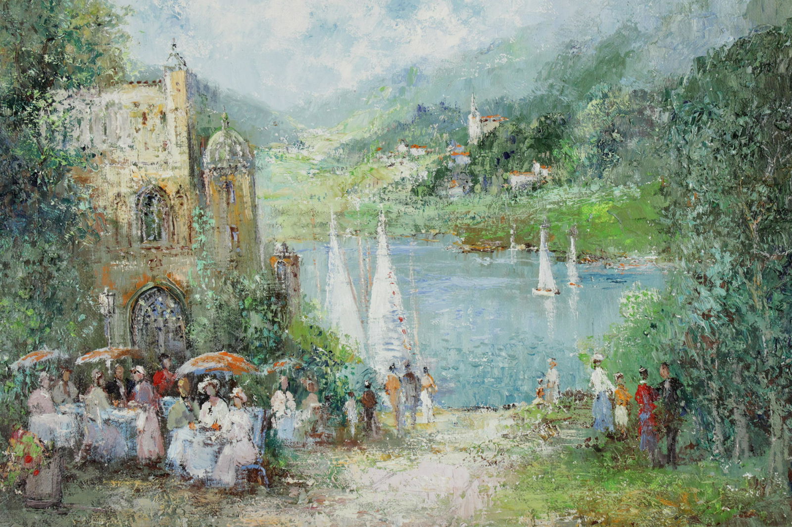 Willi Bauer - Garden Party by the Lake (1 of 3)